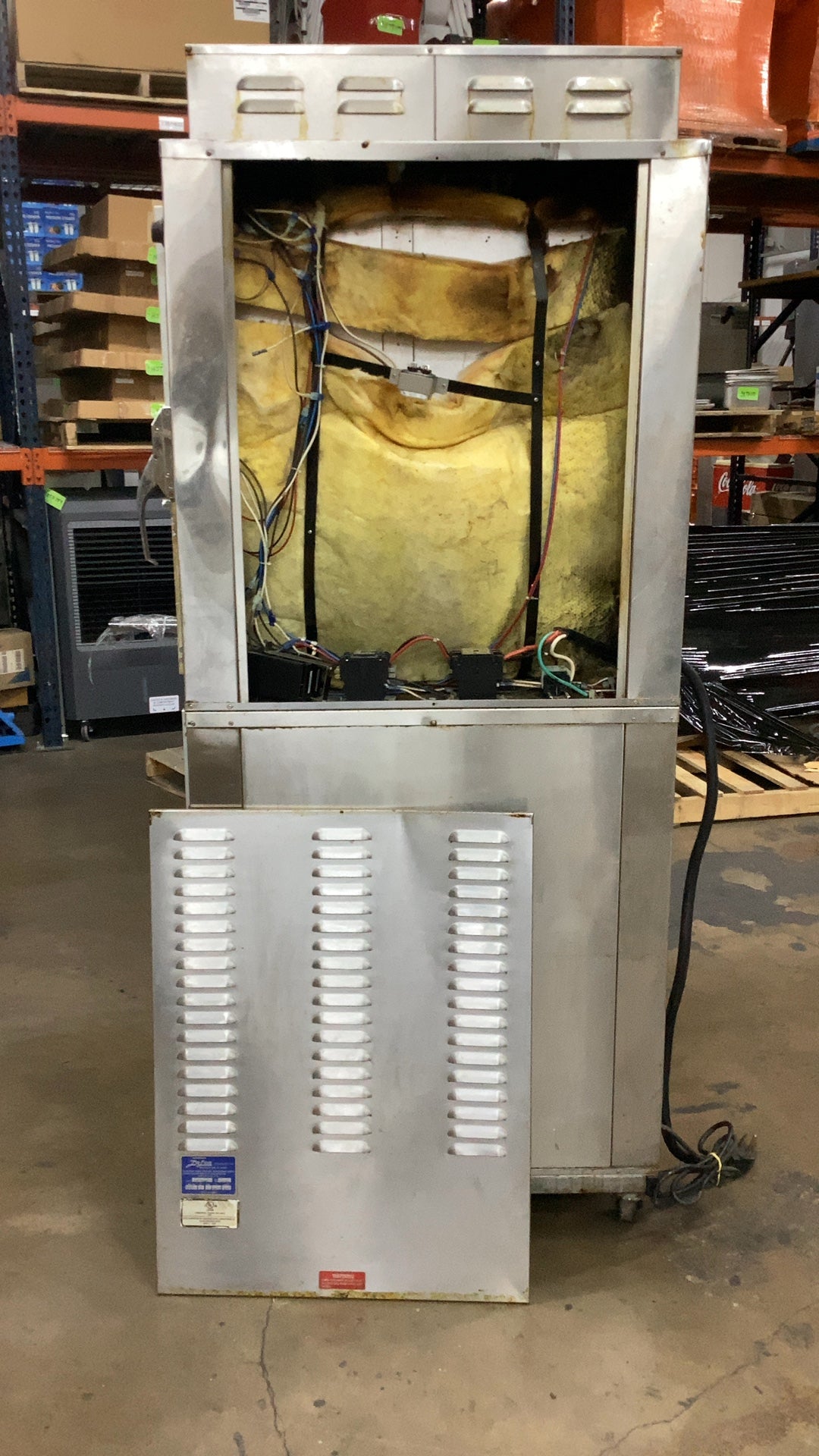 DeLUXE EQUIPMENT HSM-6 Double Deck Holding Cabinet