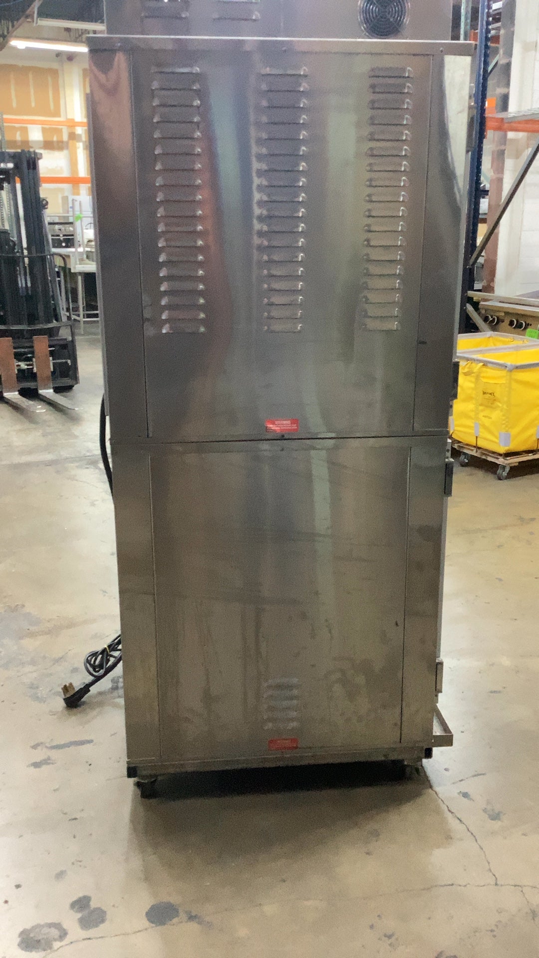 DeLUXE EQUIPMENT HSM-6 Double Deck Holding Cabinet