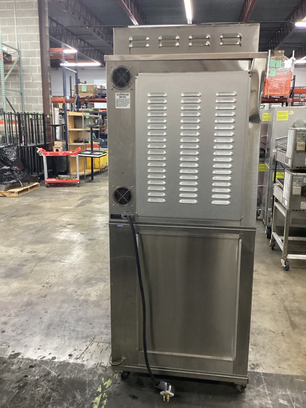 DeLUXE EQUIPMENT HSM-6 Double Deck Holding Cabinet