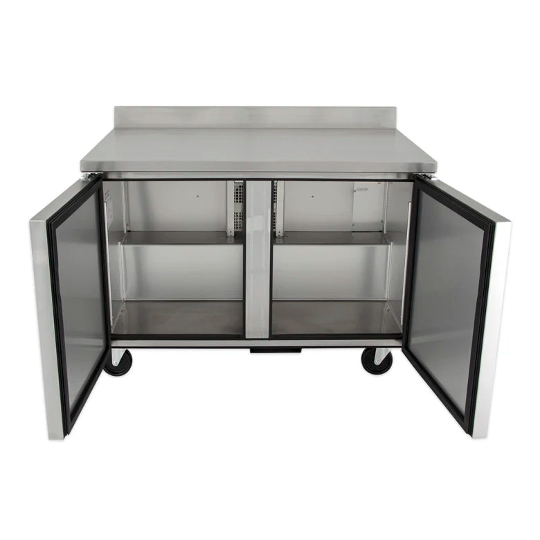 True TWT-48-HC 48" Worktop Refrigerator W/ 2 Doors, 115v