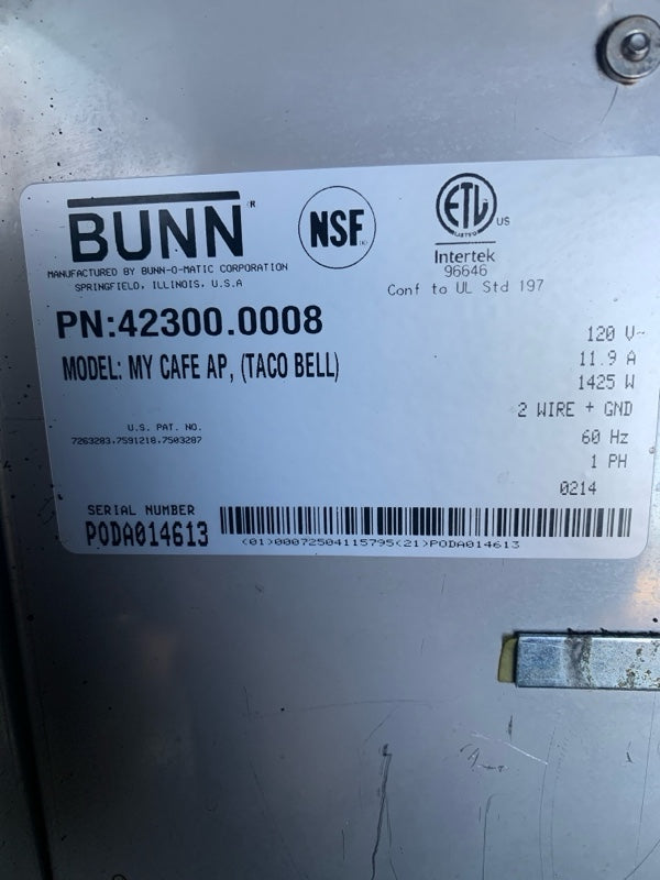 Bunn MY CAFE AP Pod Brewer