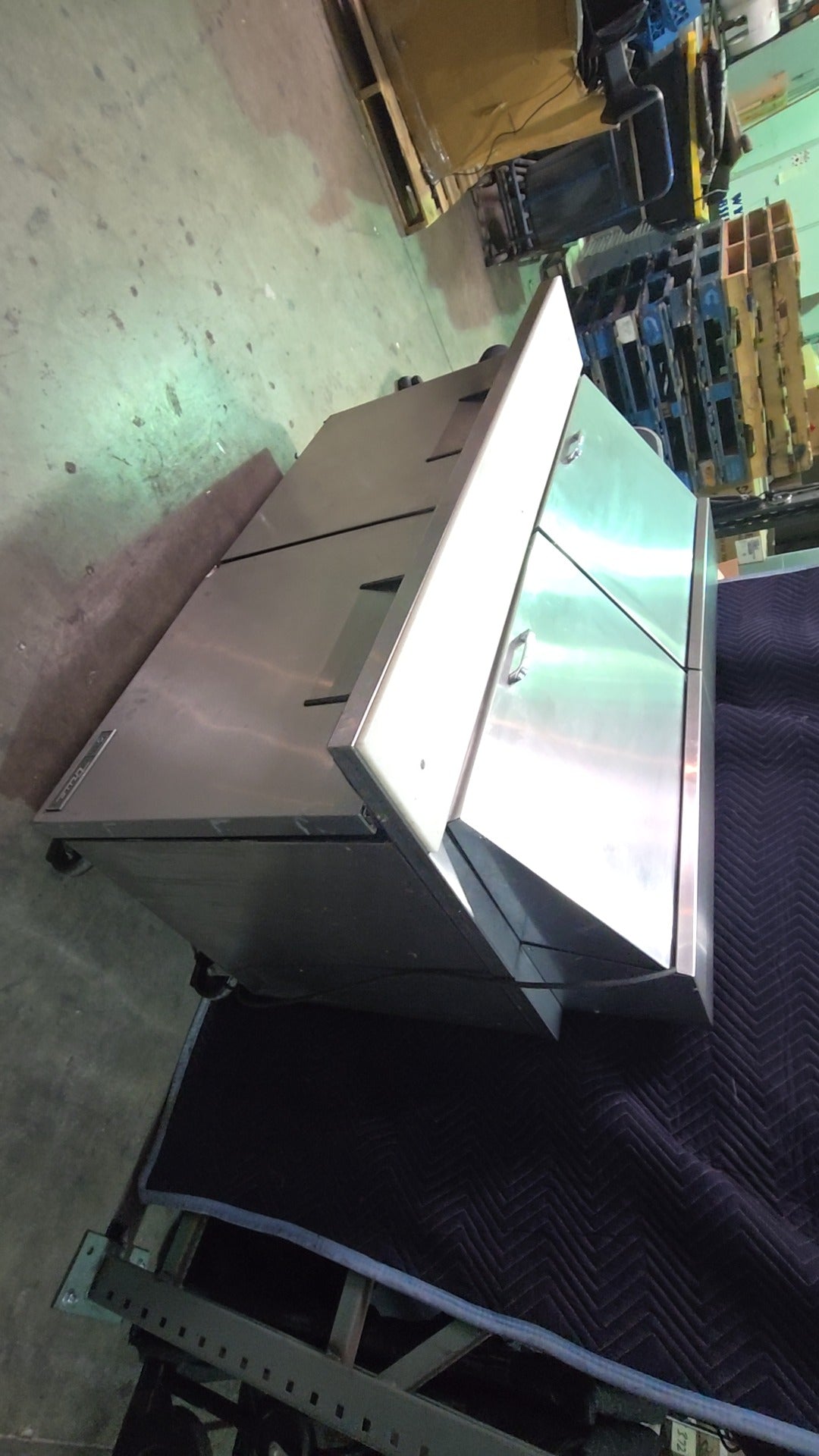True TSSU-60-24M-B-ST-HC Refrigerator, Undercounter Prep Table 2 Doors 2 Drawers Stainless Steel