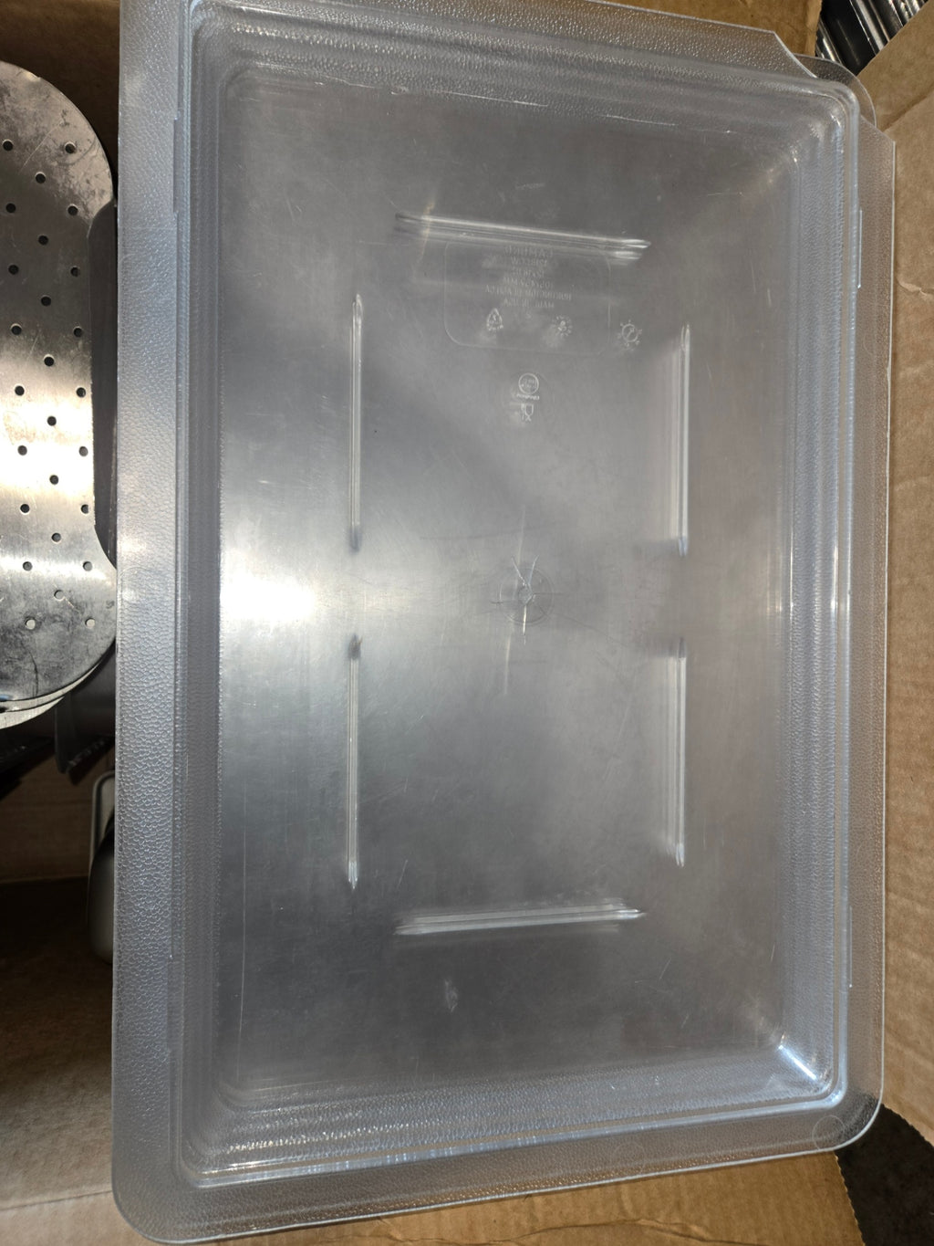 Stainless Steel Steam Table Pan False Bottoms, Stainless Steel Pans, Plastic Storage Food Containers And Lids