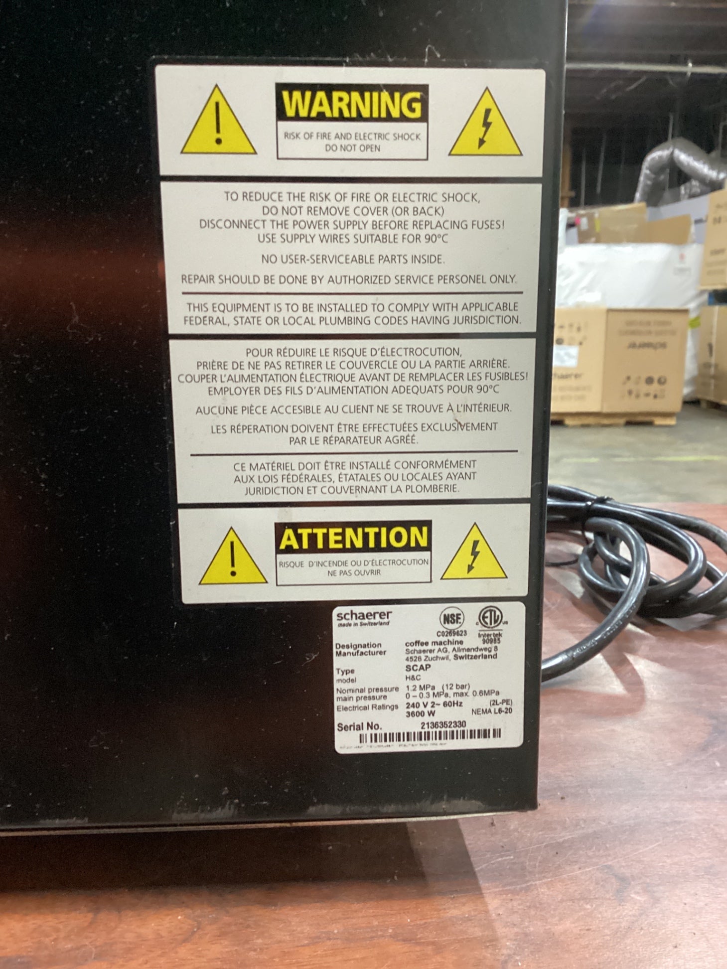 Schaerer Coffee Art C Super-automatic Bean-to-cup Coffee Machine With A Built-in Grinder