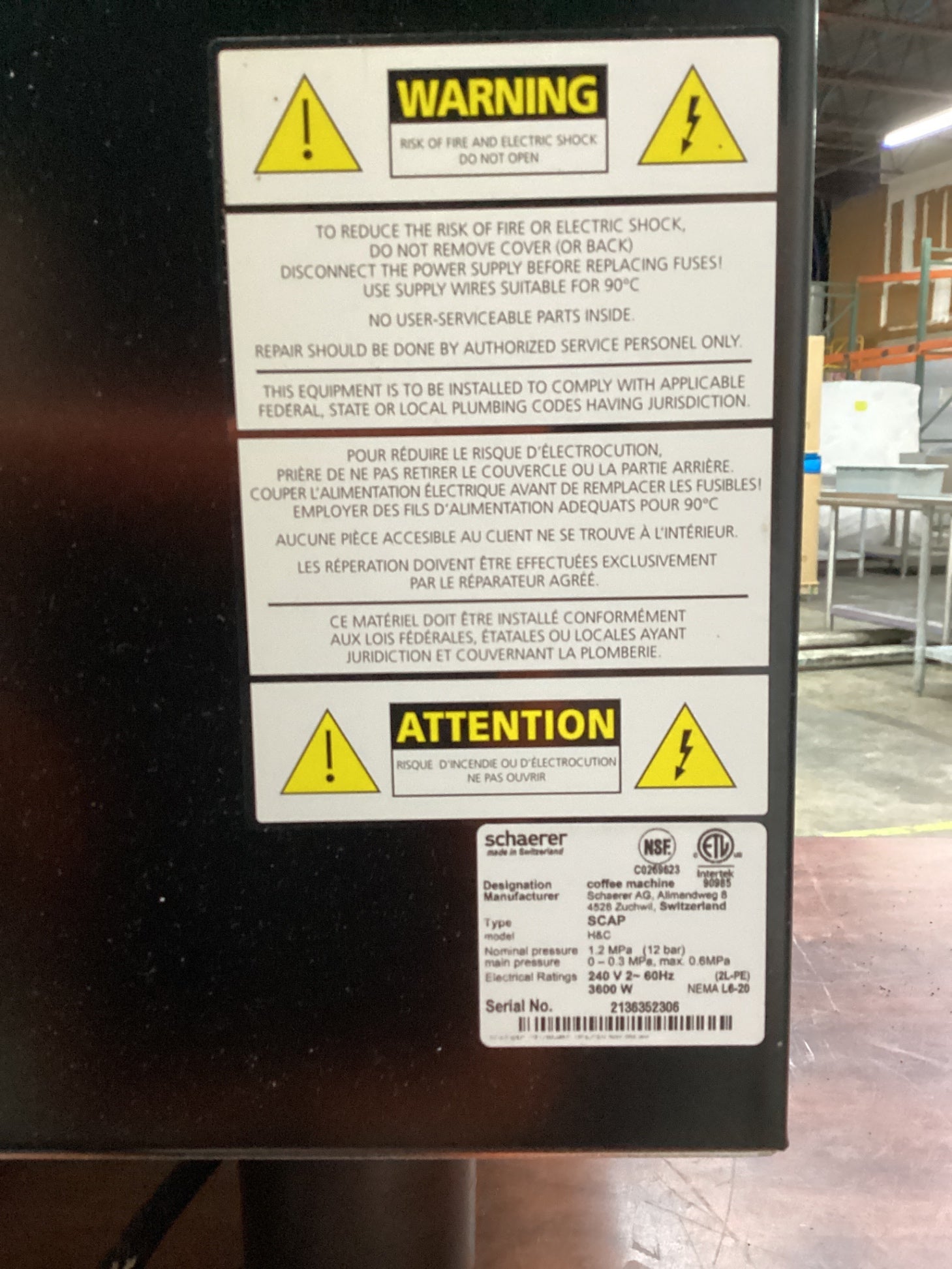 Schaerer Coffee Art C Super-automatic Bean-to-cup Coffee Machine With A Built-in Grinder