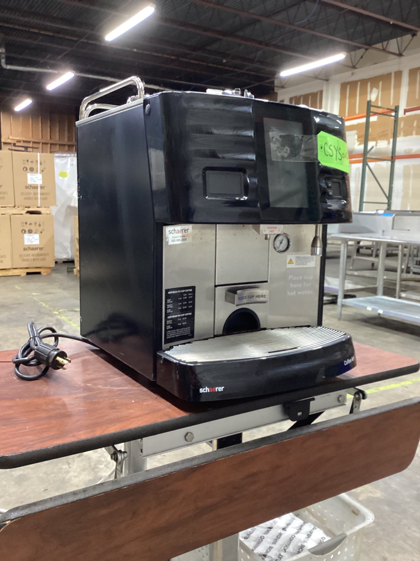 Schaerer Coffee Art C Super-automatic Bean-to-cup Coffee Machine With A Built-in Grinder