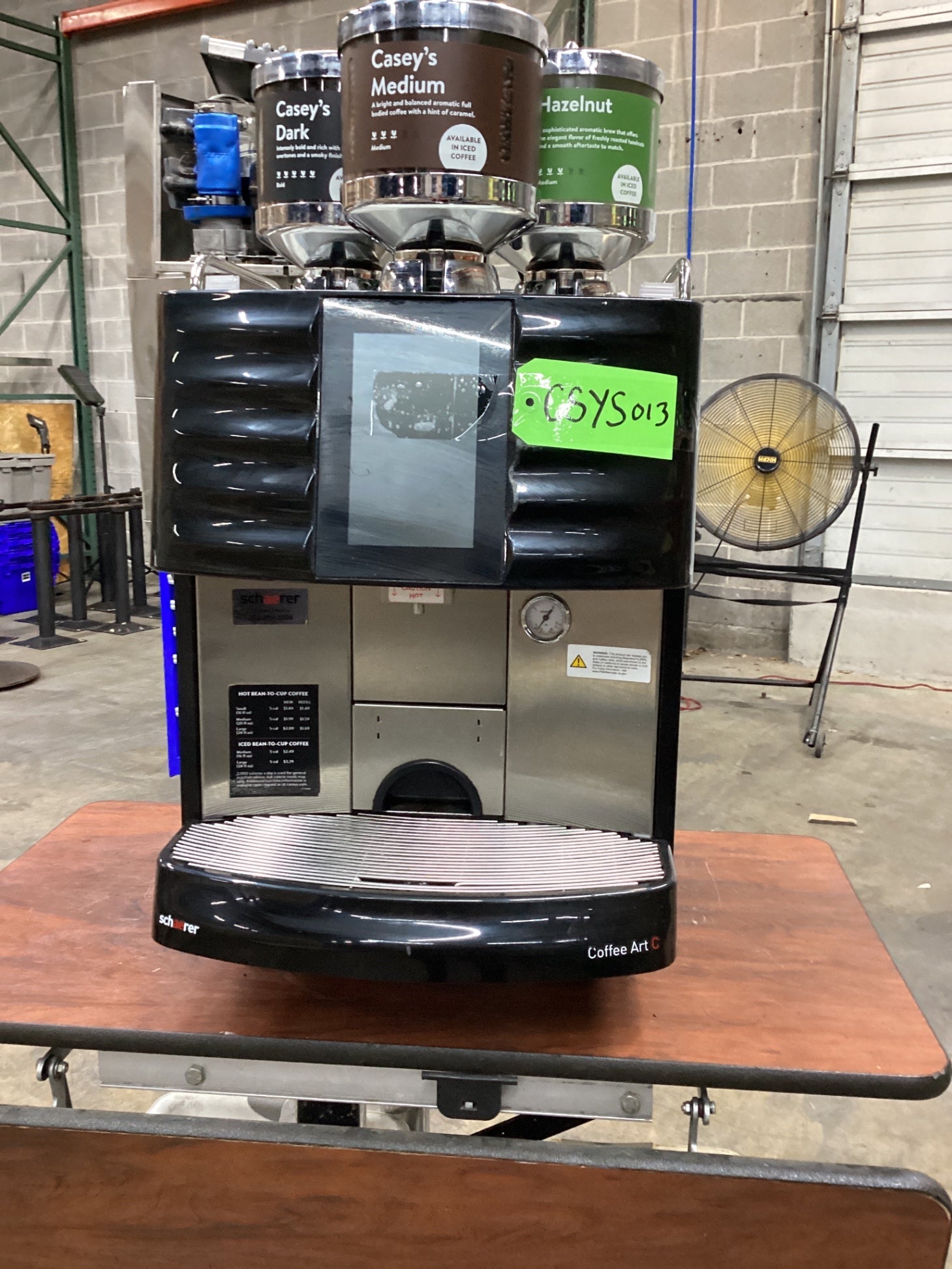 Schaerer Coffee Art C Super-automatic Bean-to-cup Coffee Machine With A Built-in Grinder