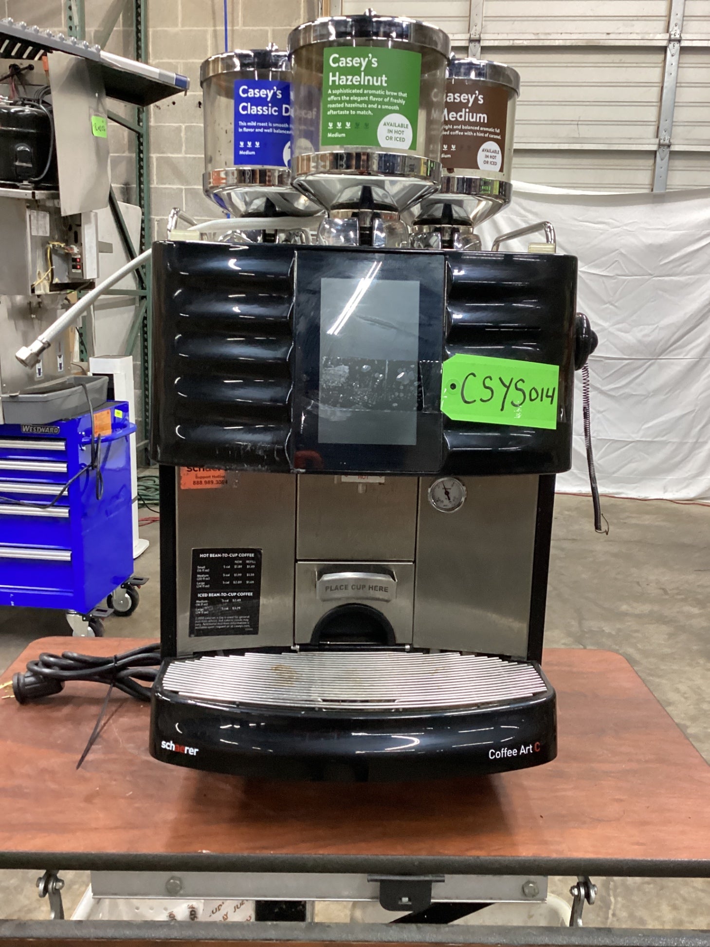 Schaerer Coffee Art C Super-automatic Bean-to-cup Coffee Machine With A Built-in Grinder