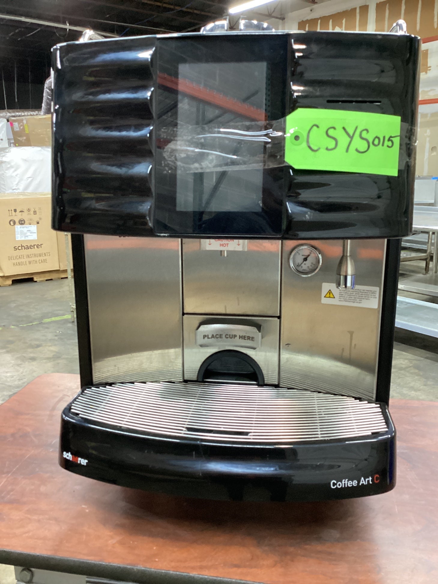 Schaerer Coffee Art C Super-automatic Bean-to-cup Coffee Machine With A Built-in Grinder