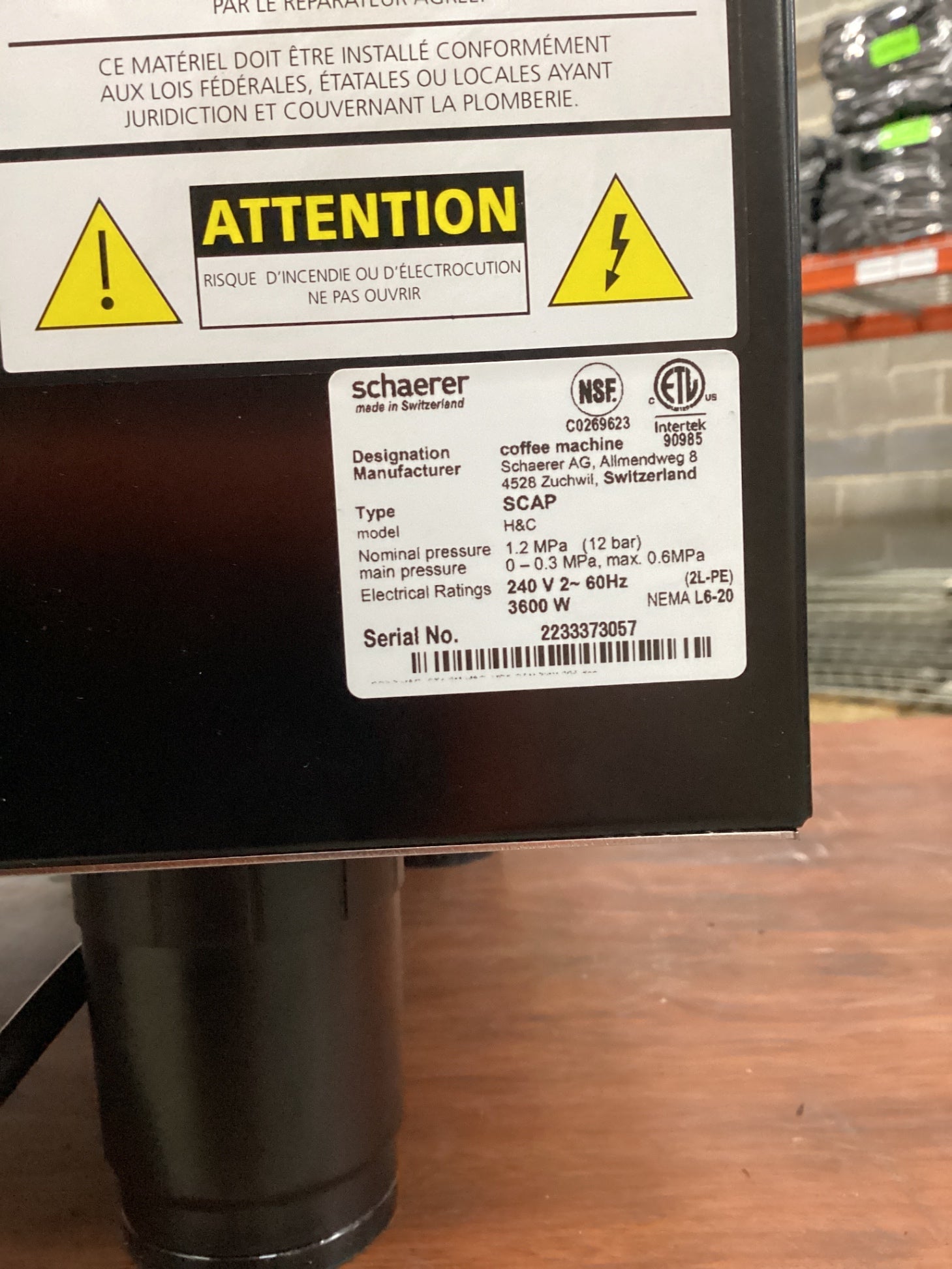 Schaerer Coffee Art C Super-automatic Bean-to-cup Coffee Machine With A Built-in Grinder