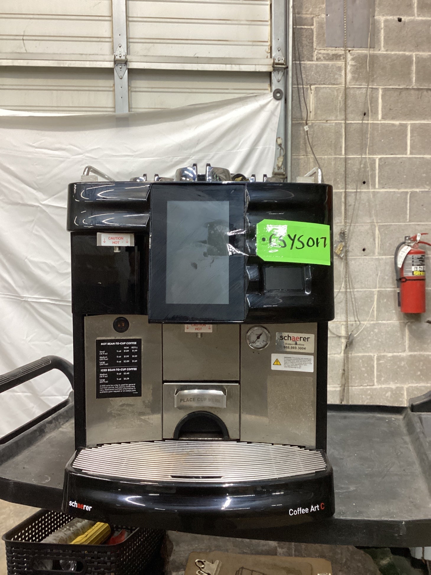 Schaerer Coffee Art C Super-automatic Bean-to-cup Coffee Machine With A Built-in Grinder