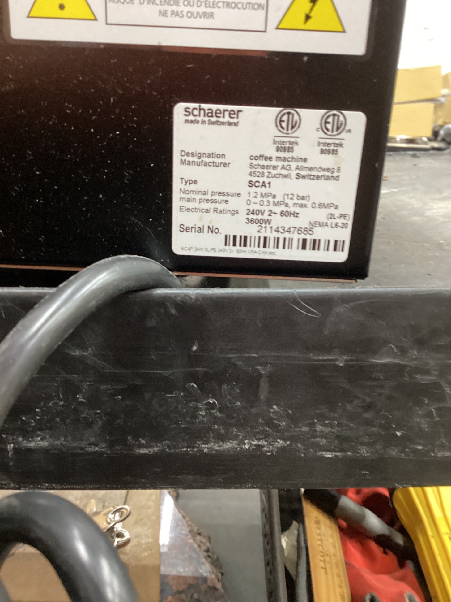 Schaerer Coffee Art C Super-automatic Bean-to-cup Coffee Machine With A Built-in Grinder