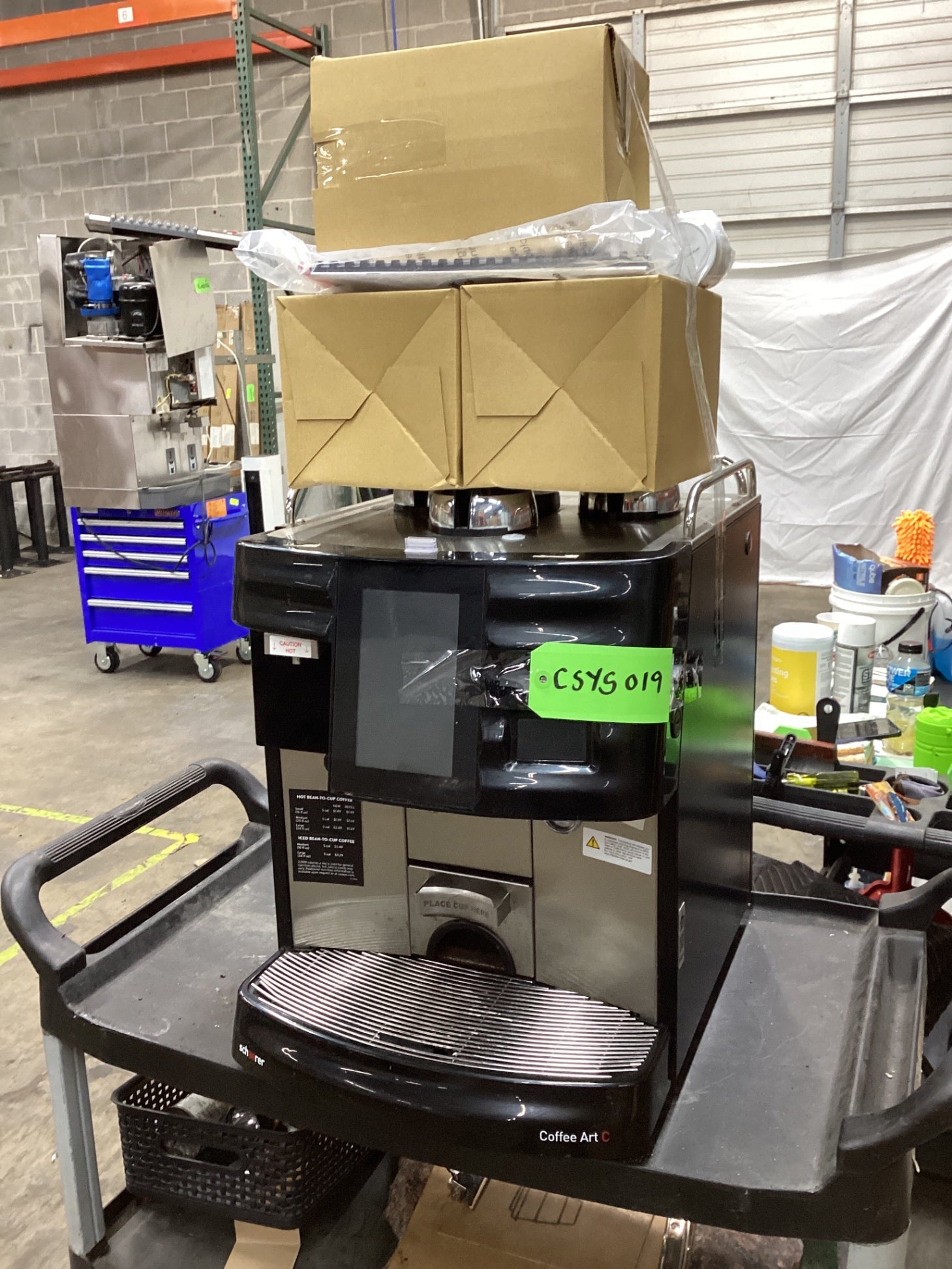 Schaerer Coffee Art C Super-automatic Bean-to-cup Coffee Machine With A Built-in Grinder