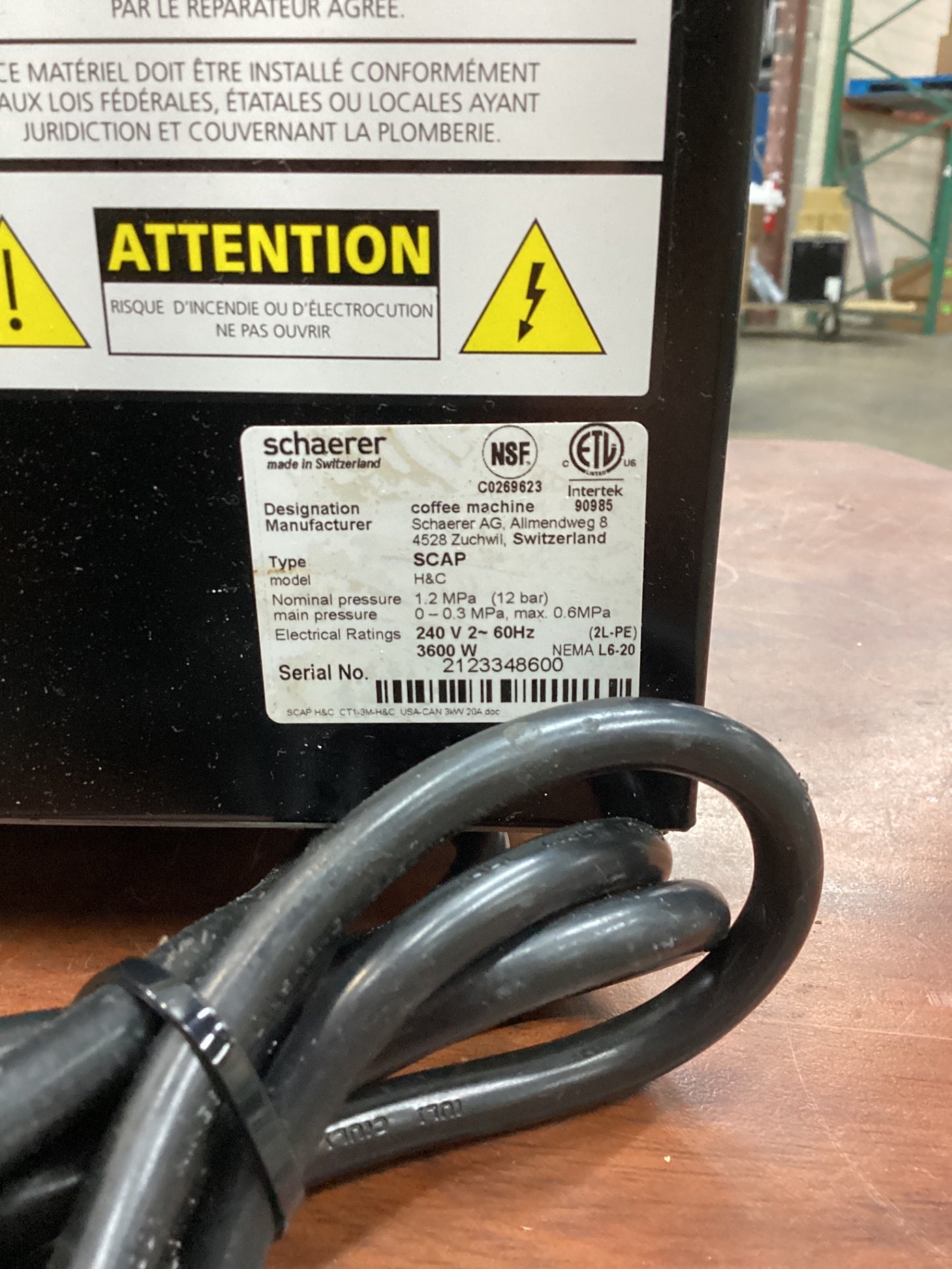 Schaerer Coffee Art C Super-automatic Bean-to-cup Coffee Machine With A Built-in Grinder