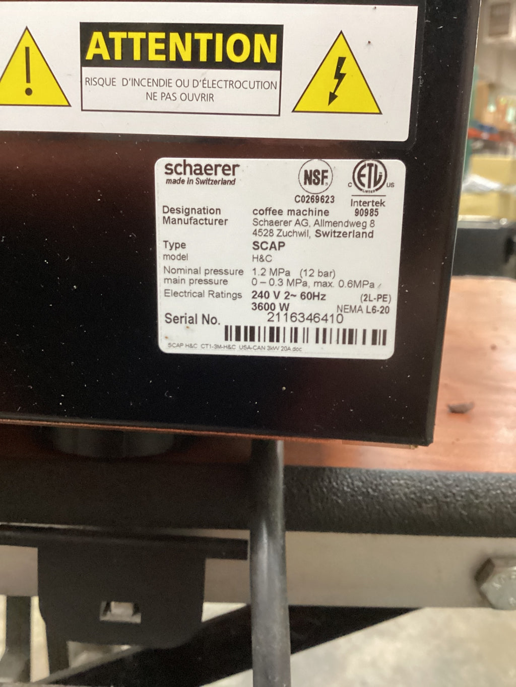 Schaerer Coffee Art C Super-automatic Bean-to-cup Coffee Machine With A Built-in Grinder