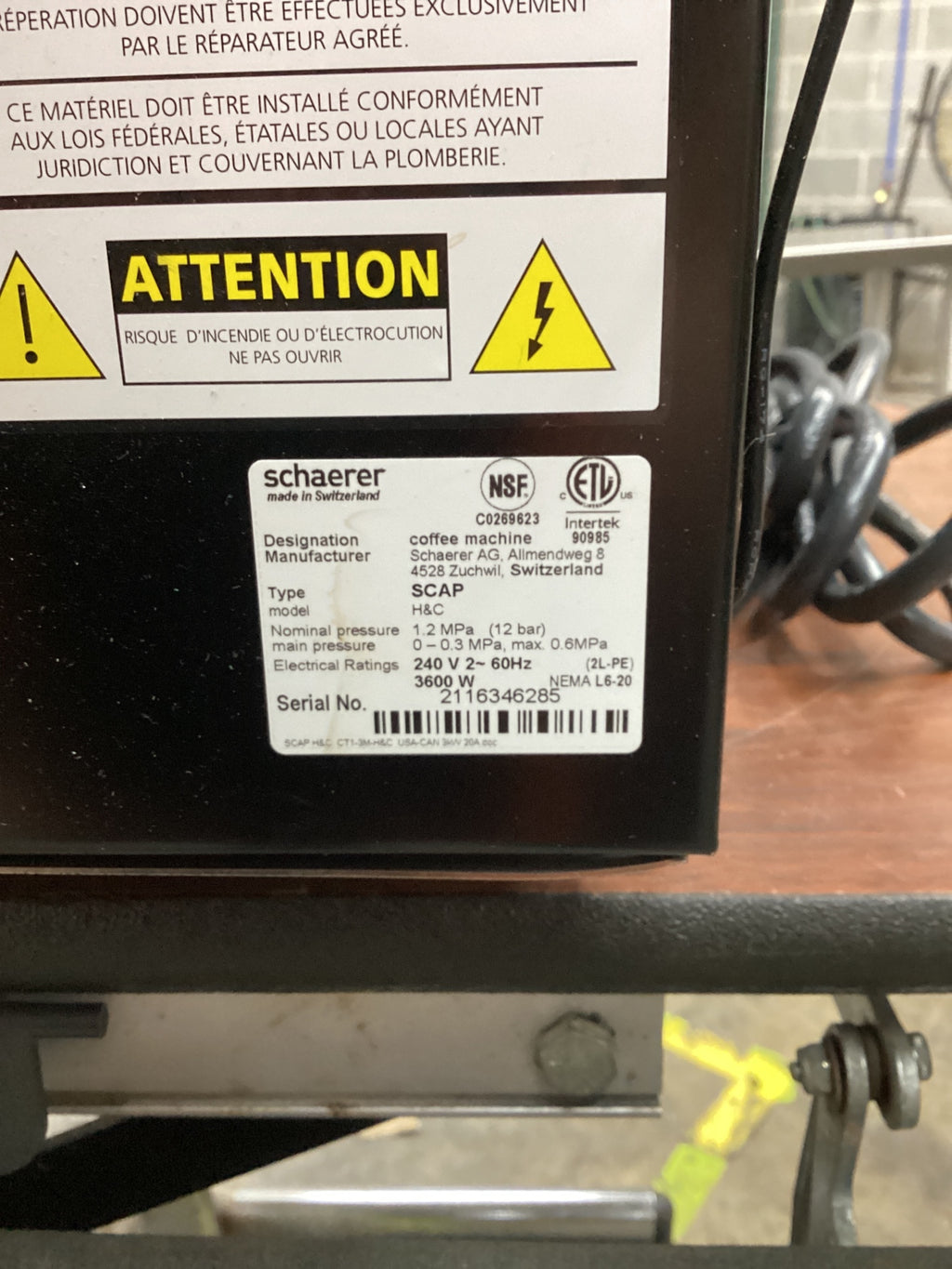 Schaerer Coffee Art C Super-automatic Bean-to-cup Coffee Machine With A Built-in Grinder