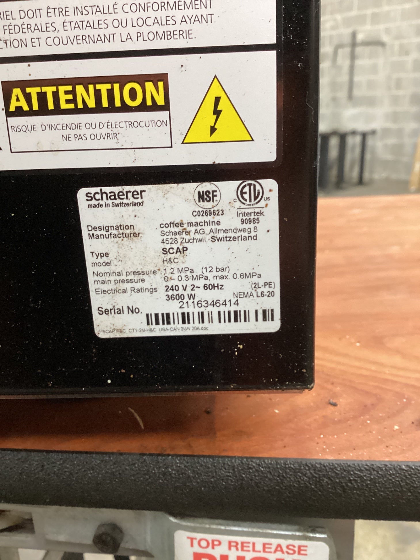 Schaerer Coffee Art C Super-automatic Bean-to-cup Coffee Machine With A Built-in Grinder