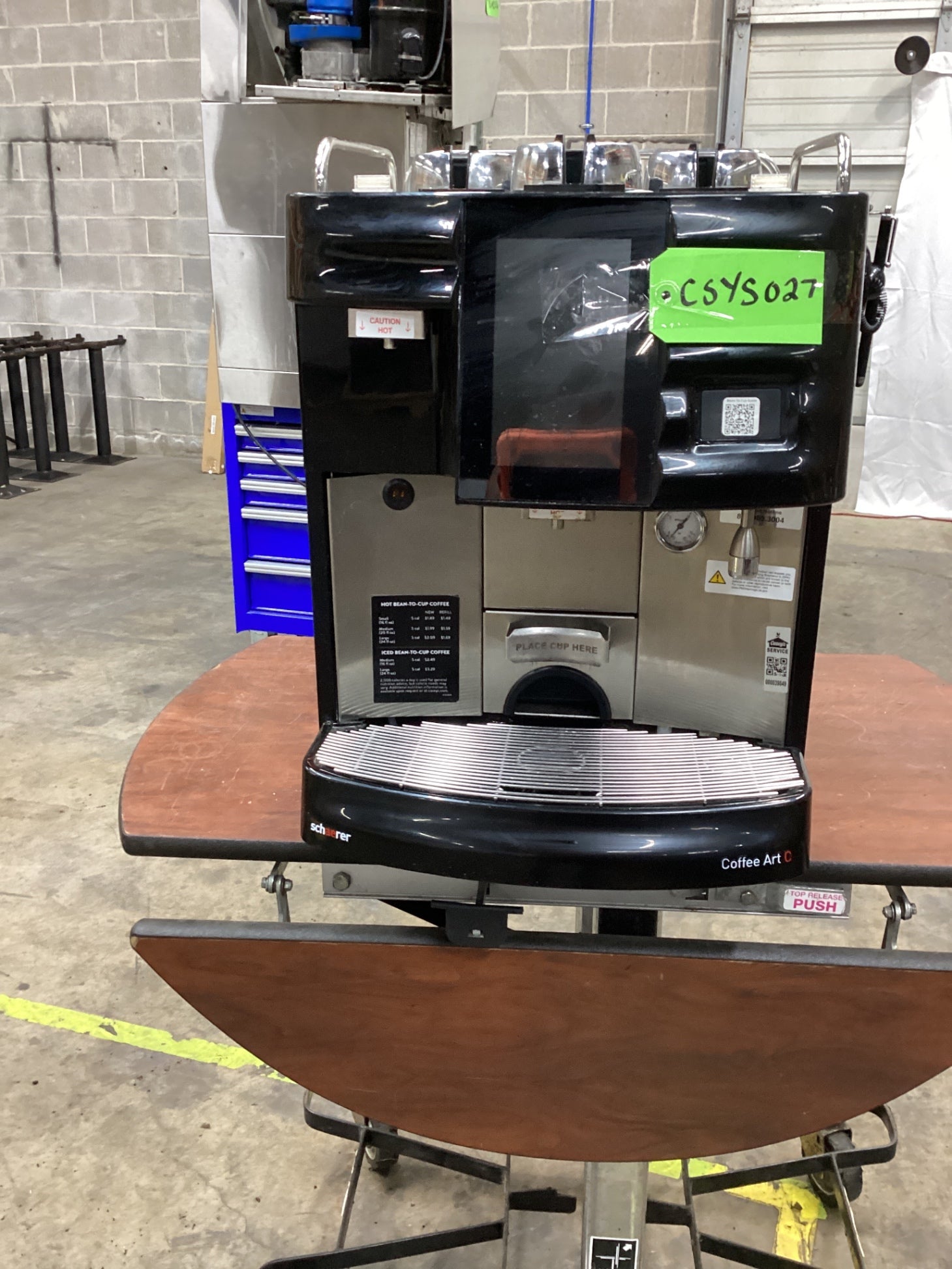 Schaerer Coffee Art C Super-automatic Bean-to-cup Coffee Machine With A Built-in Grinder