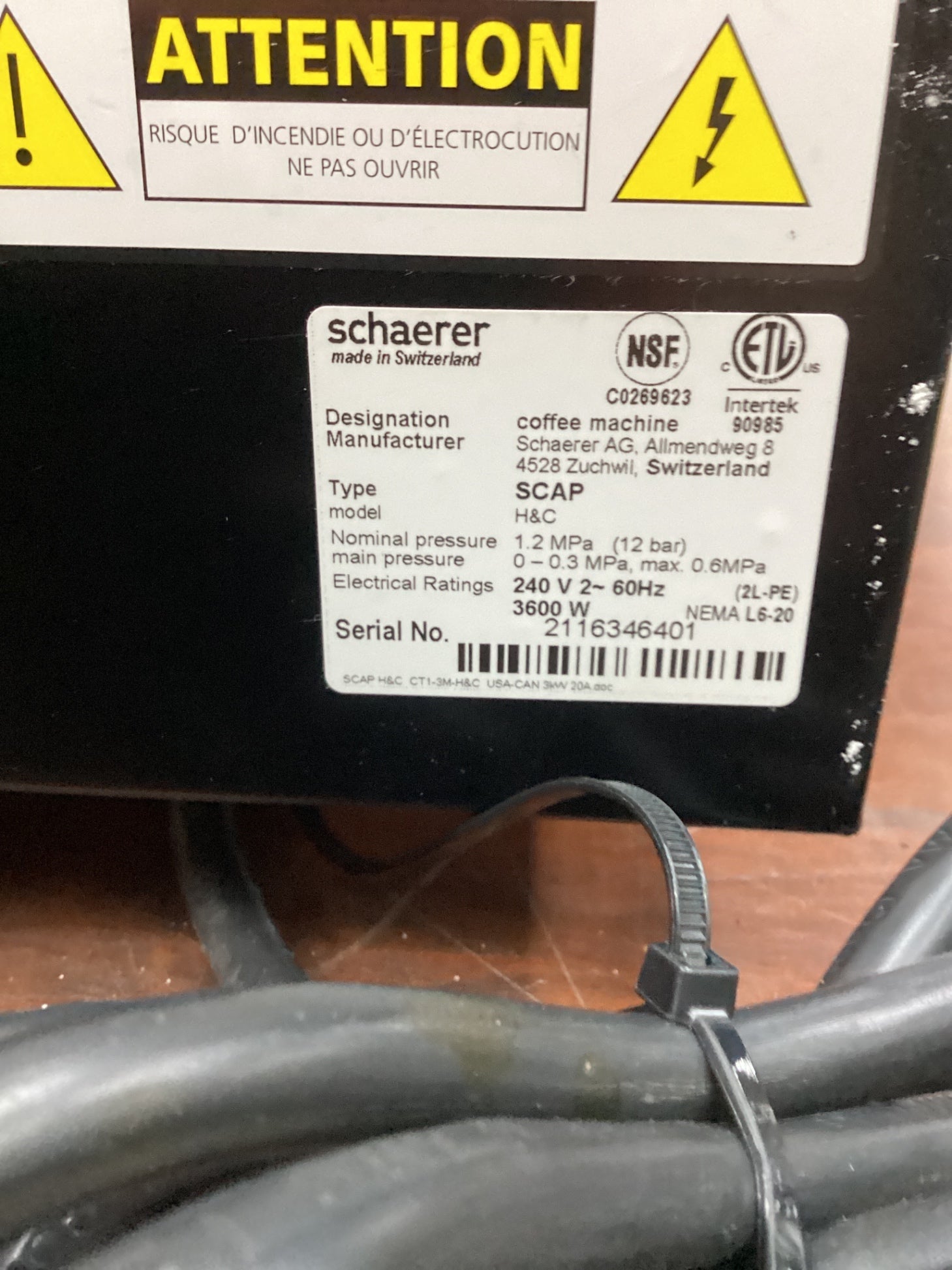 Schaerer Coffee Art C Super-automatic Bean-to-cup Coffee Machine With A Built-in Grinder