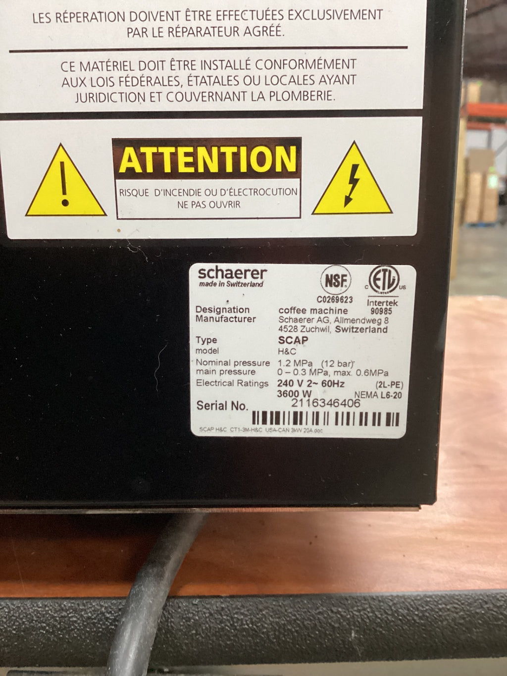 Schaerer Coffee Art C Super-automatic Bean-to-cup Coffee Machine With A Built-in Grinder