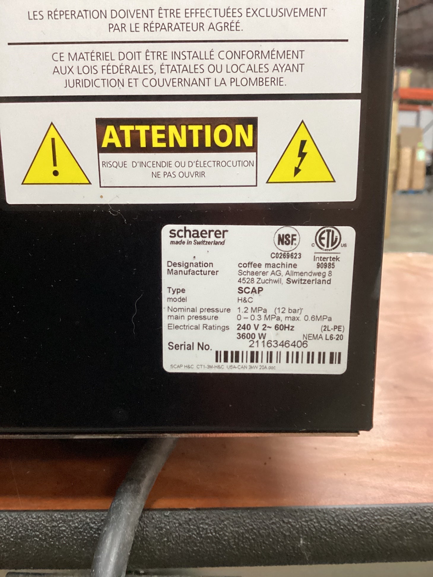 Schaerer Coffee Art C Super-automatic Bean-to-cup Coffee Machine With A Built-in Grinder