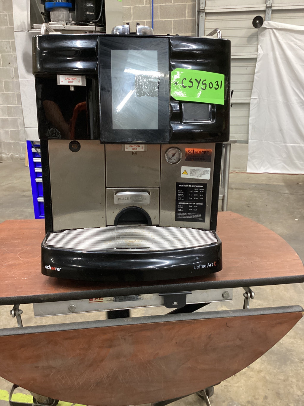 Schaerer Coffee Art C Super-automatic Bean-to-cup Coffee Machine With A Built-in Grinder