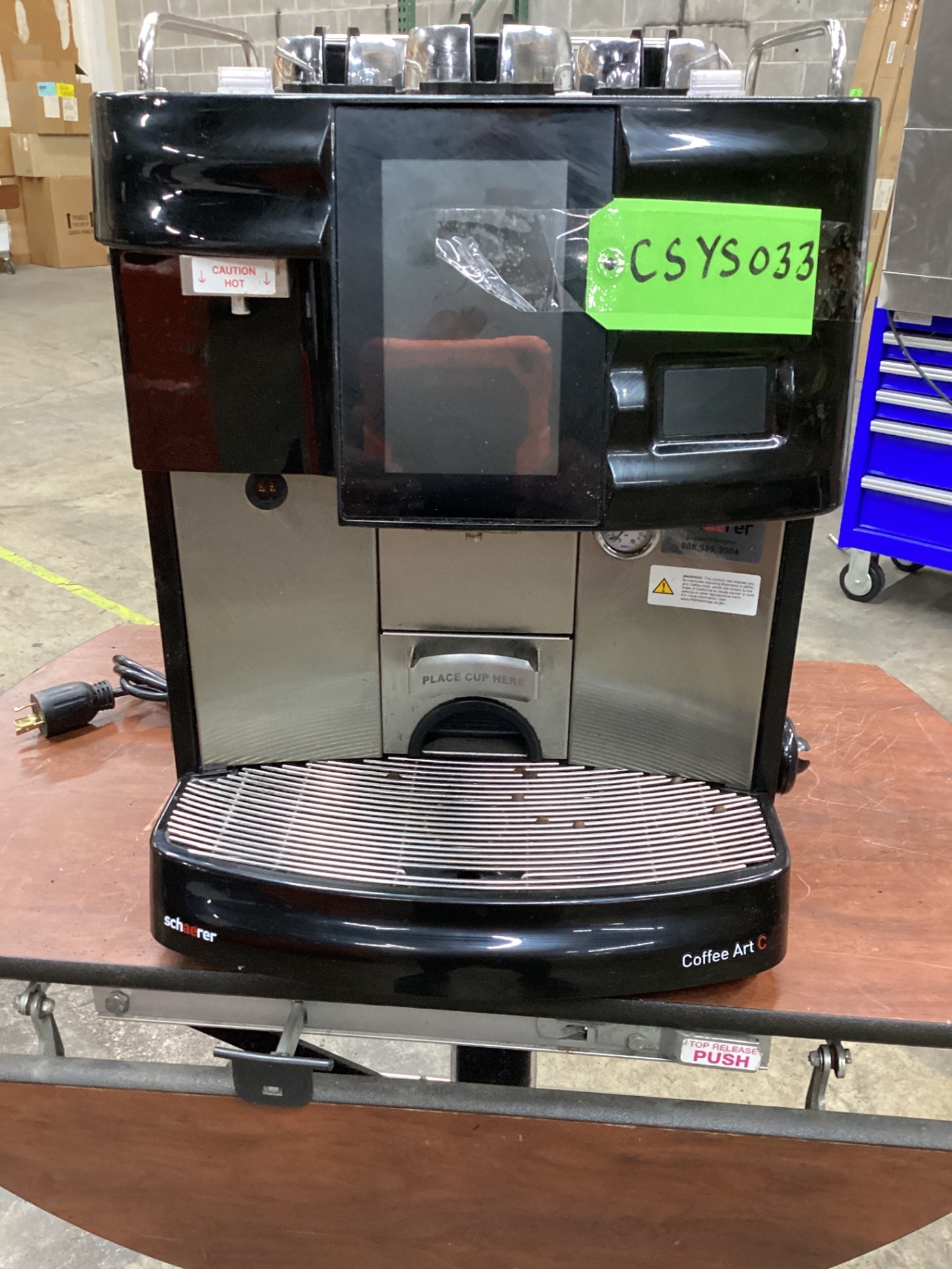 Schaerer Coffee Art C Super-automatic Bean-to-cup Coffee Machine With A Built-in Grinder