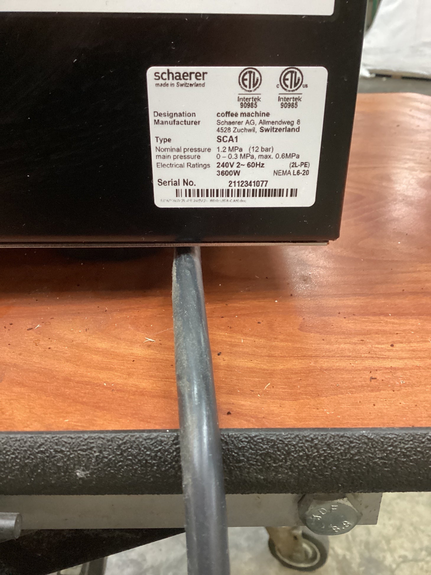 Schaerer Coffee Art C Super-automatic Bean-to-cup Coffee Machine With A Built-in Grinder