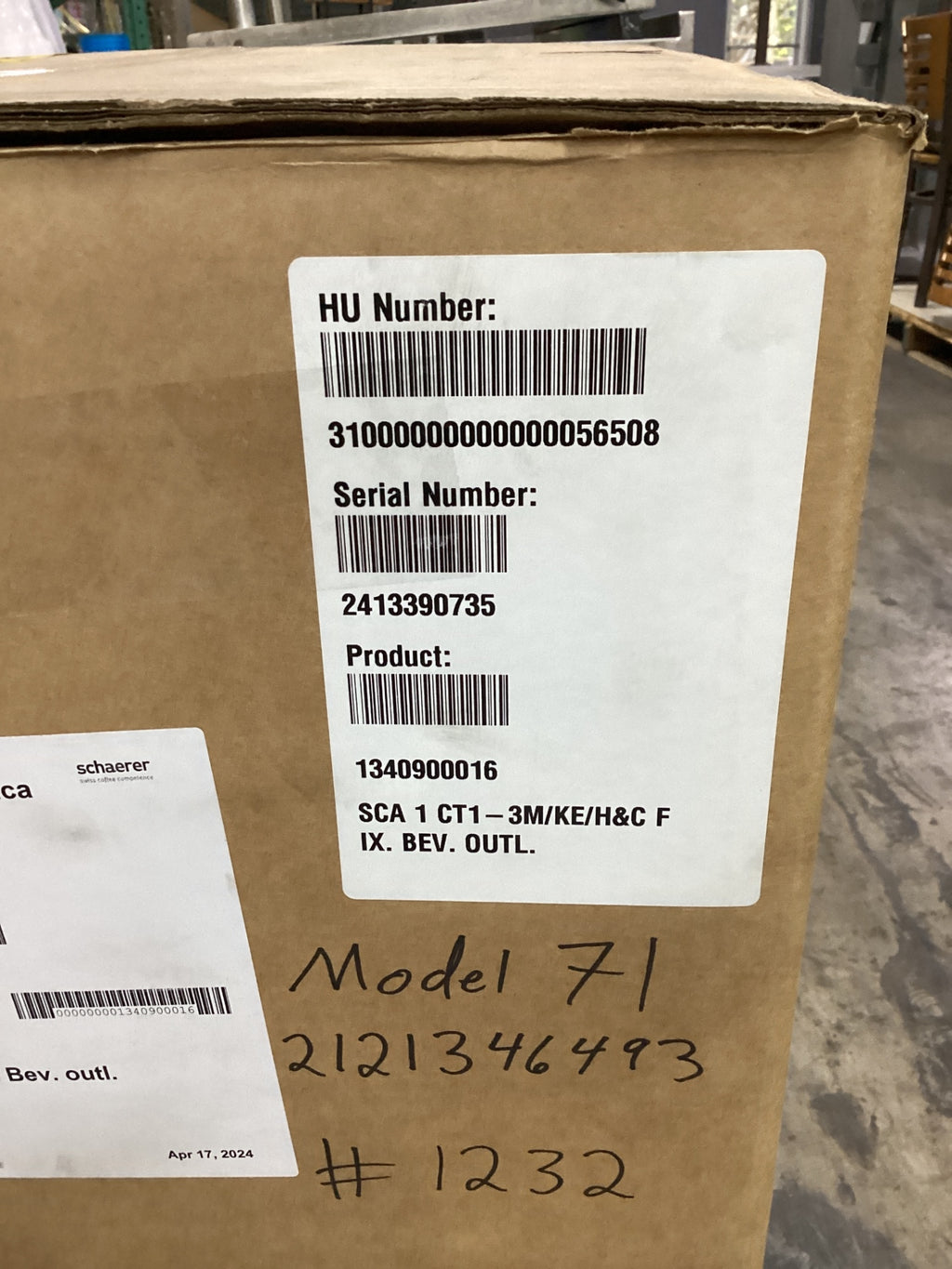 Schaerer Coffee Art C Super-automatic Bean-to-cup Coffee Machine With A Built-in Grinder