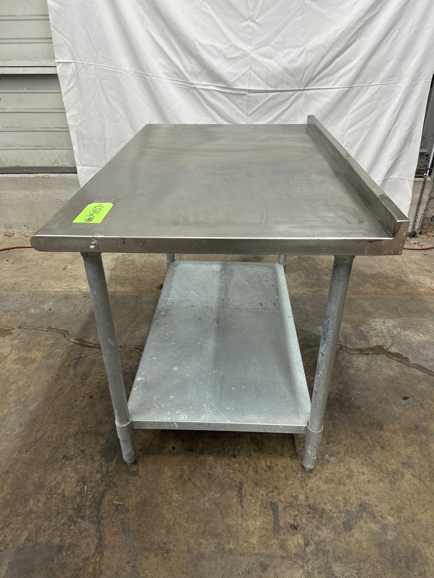 Stainless Steel Prep Table - 48”x30”
