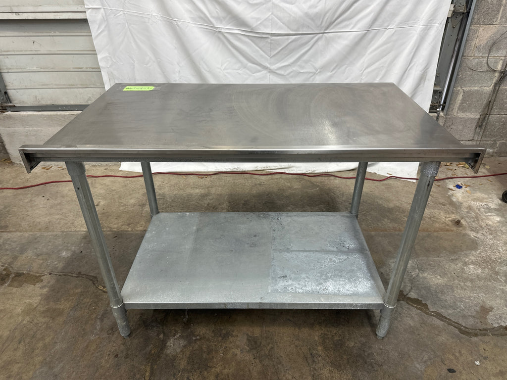 Stainless Steel Prep Table - 48”x30”