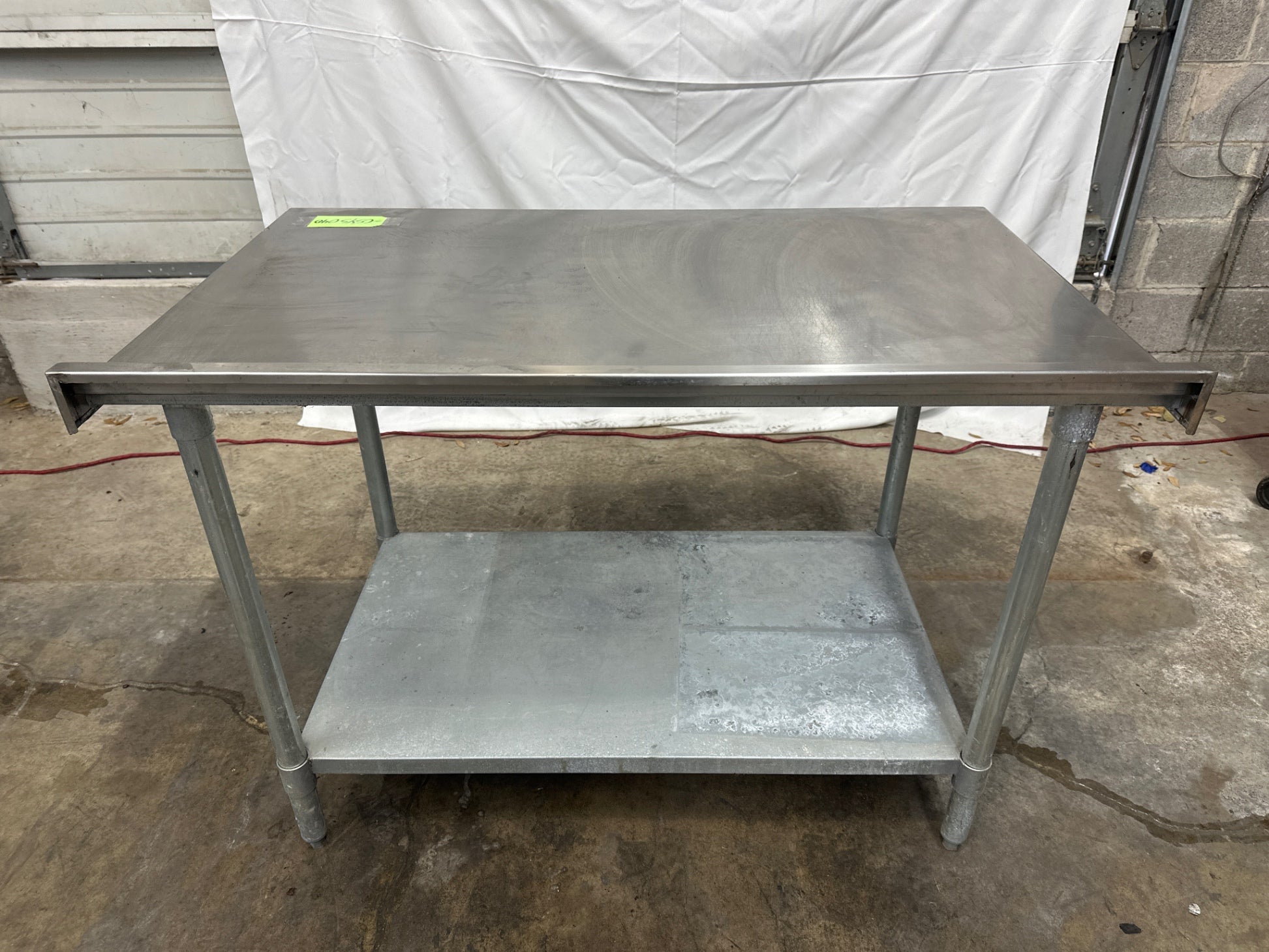 Stainless Steel Prep Table - 48”x30”