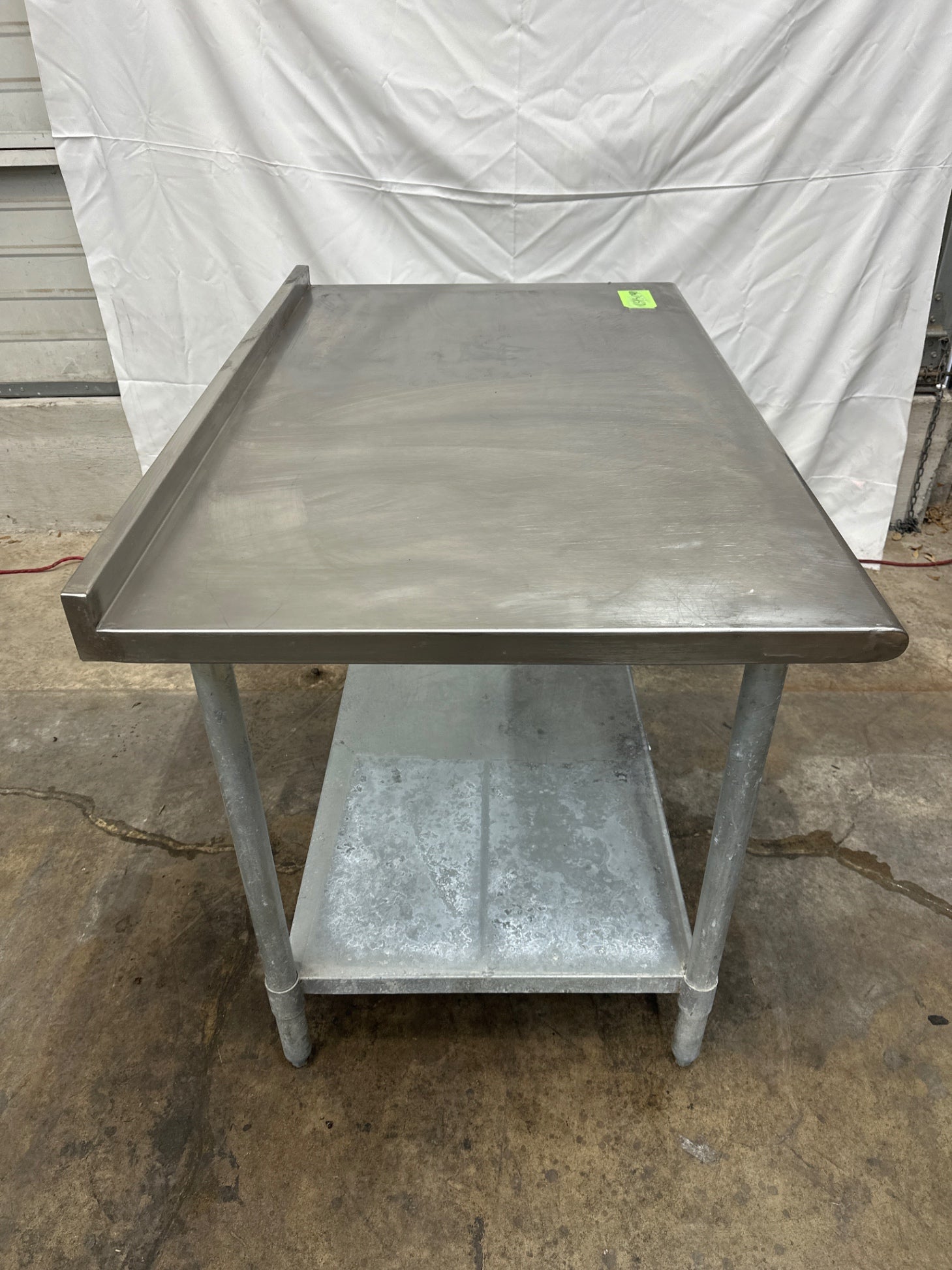Stainless Steel Prep Table - 48”x30”