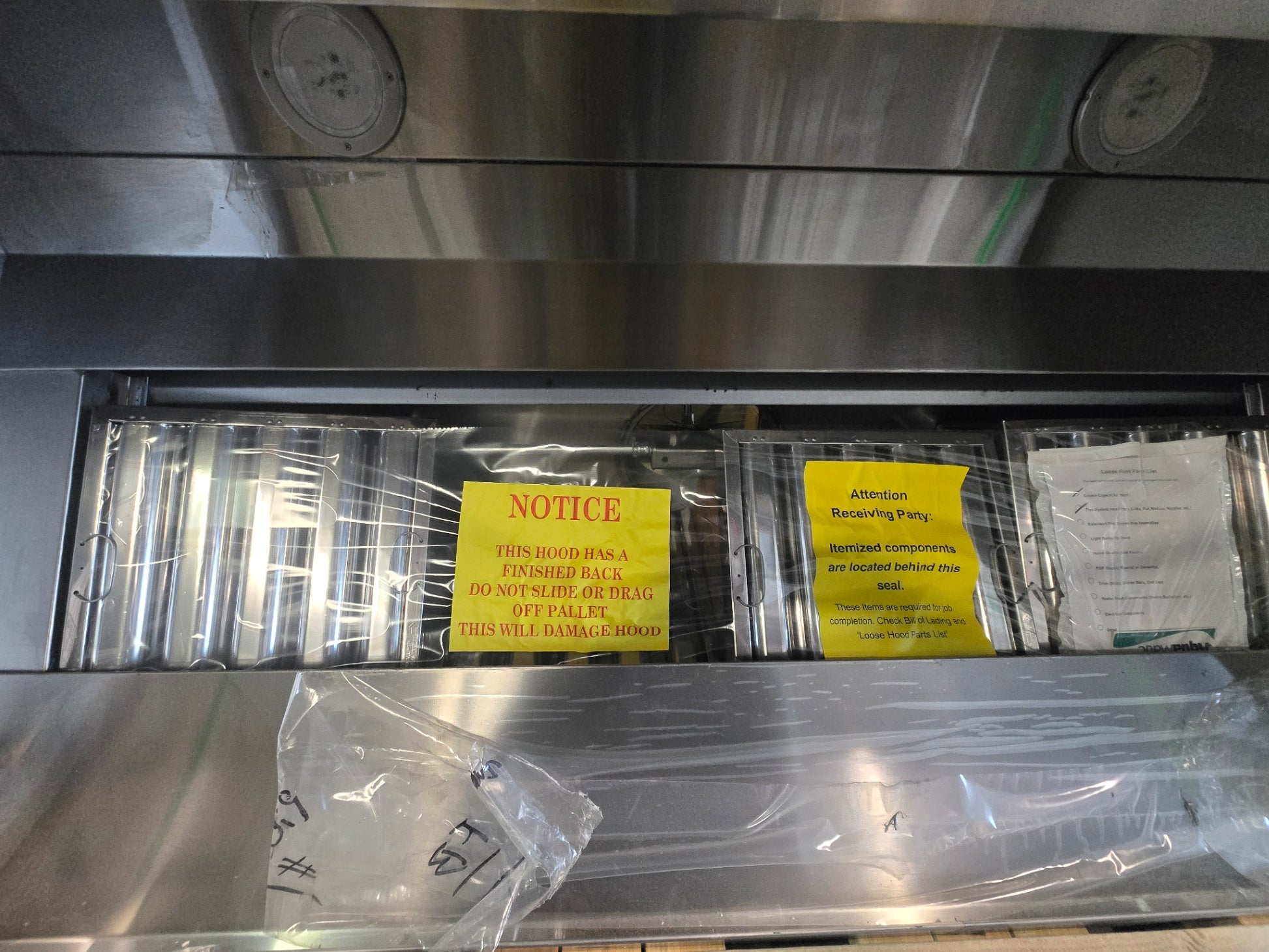 Aqua Matic Exhaust Hood w/o Exhaust Damper