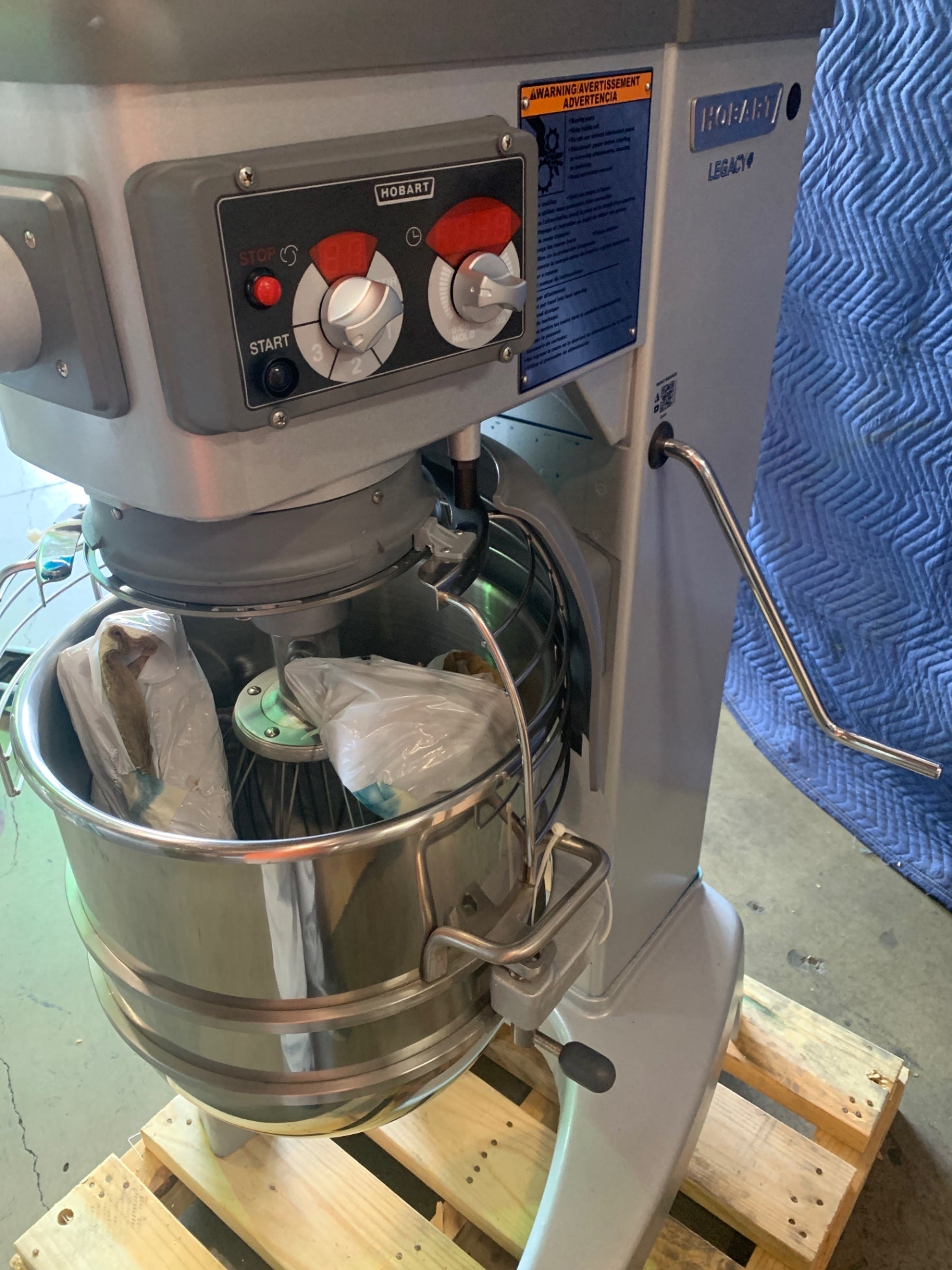 Hobart HL400-4STD 40Qt Commercial Mixer