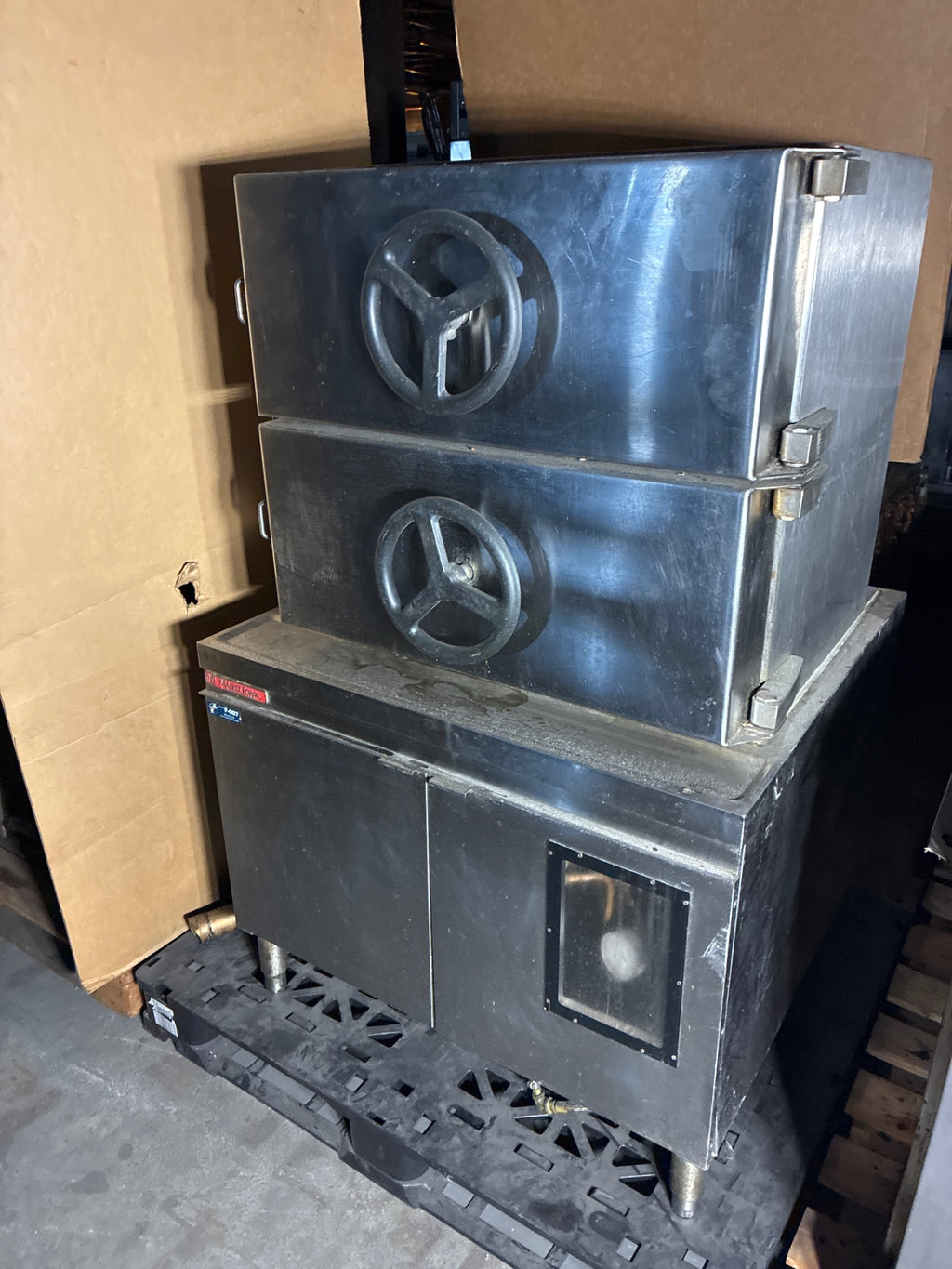 Market Forge Industries A1-COOKER Steamer, Double Stack, Self-contained