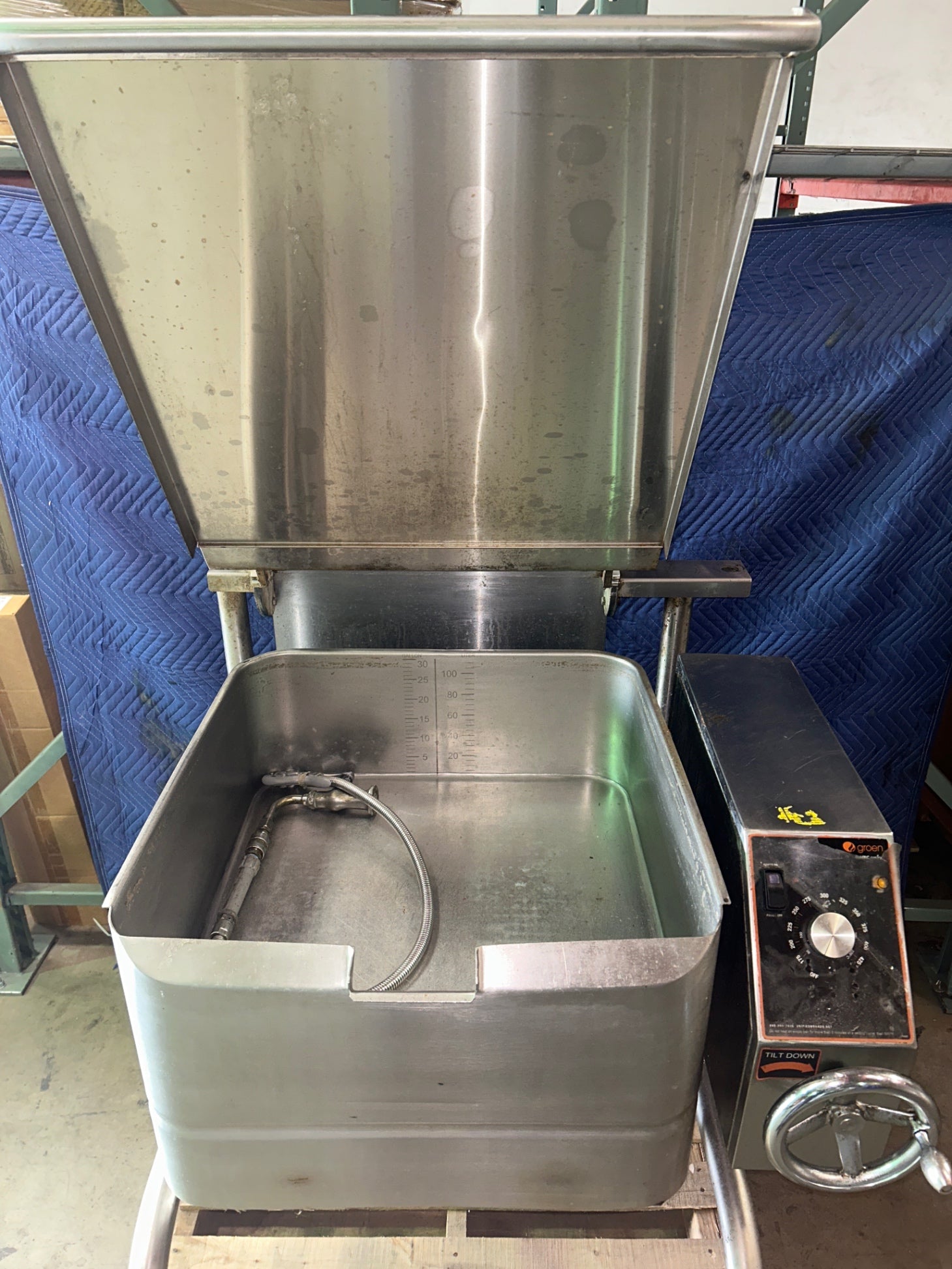 Groen BPM-30GC Tilt Kettle