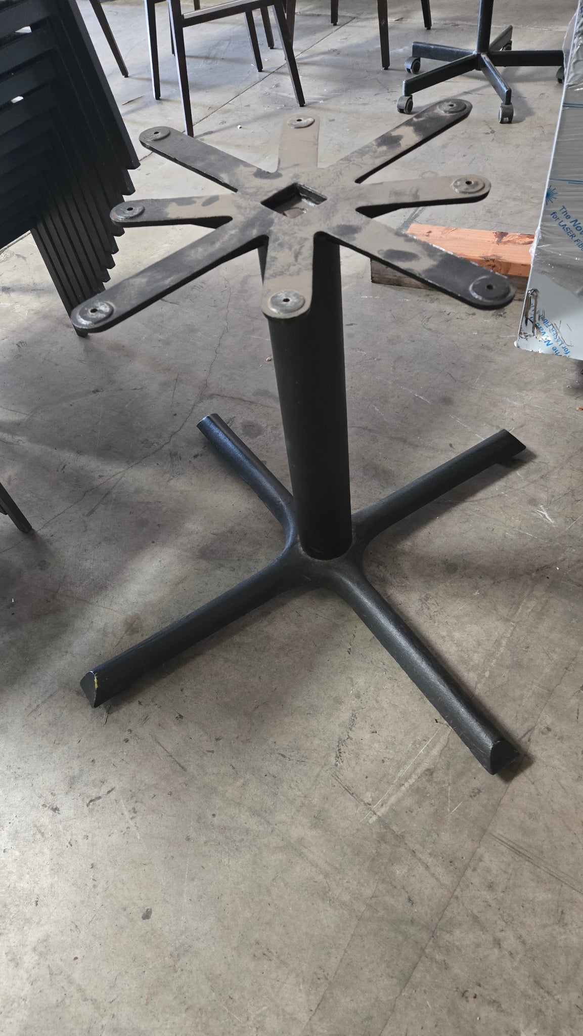Large Round Wooden Table