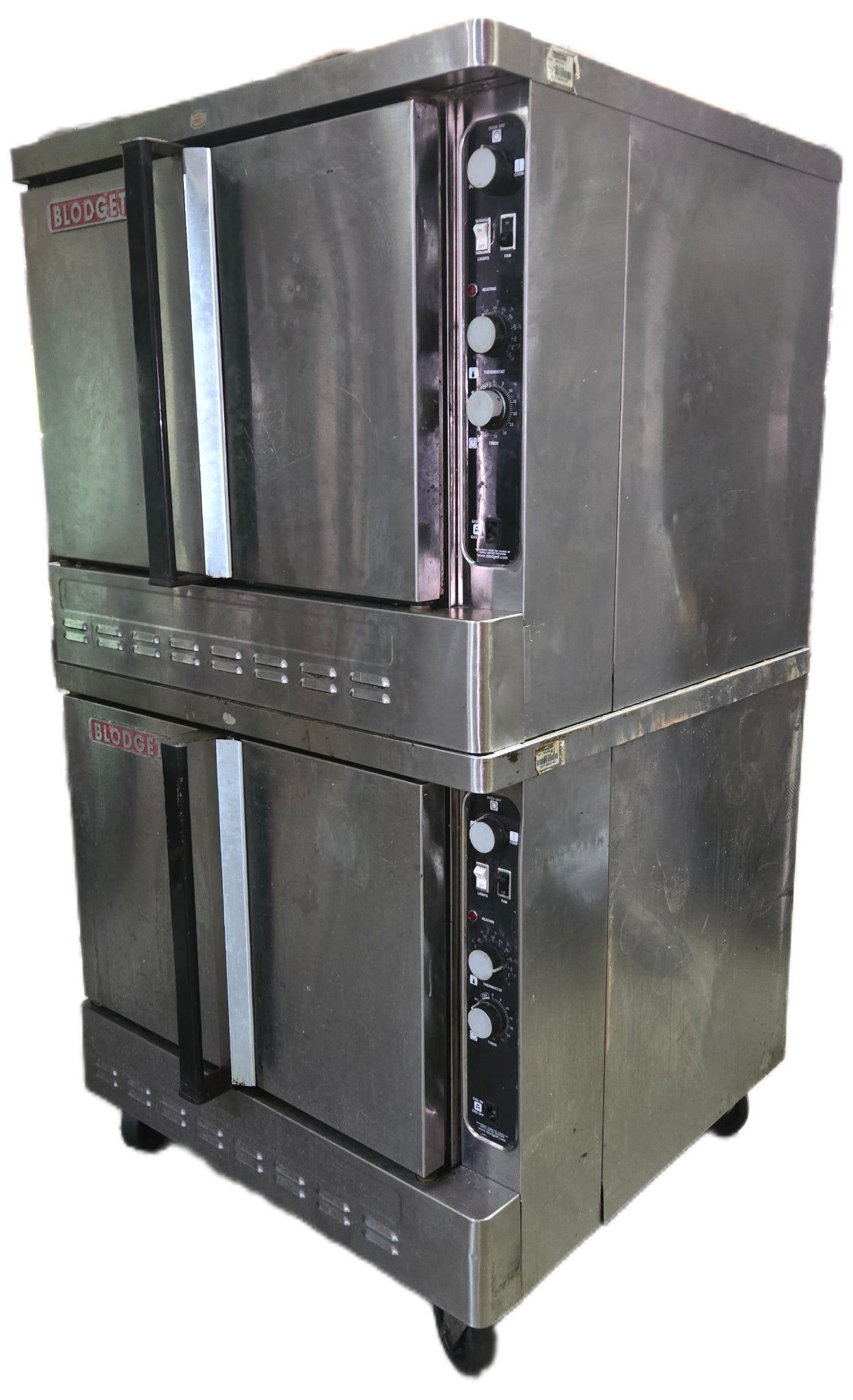 Blodgett DFG-100-3 Premium Series Double Deck Full Size Convection Oven.