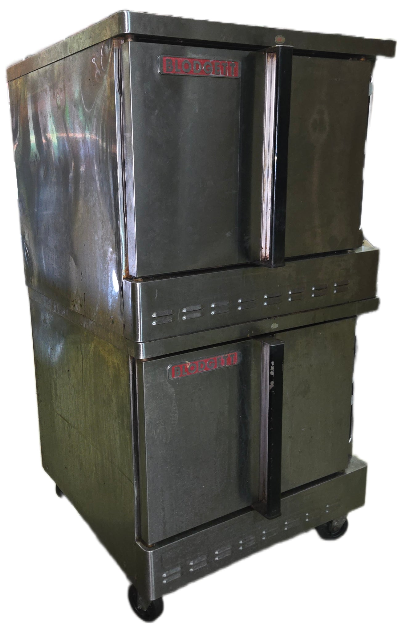 Blodgett DFG-100-3 Premium Series Double Deck Full Size Convection Oven.