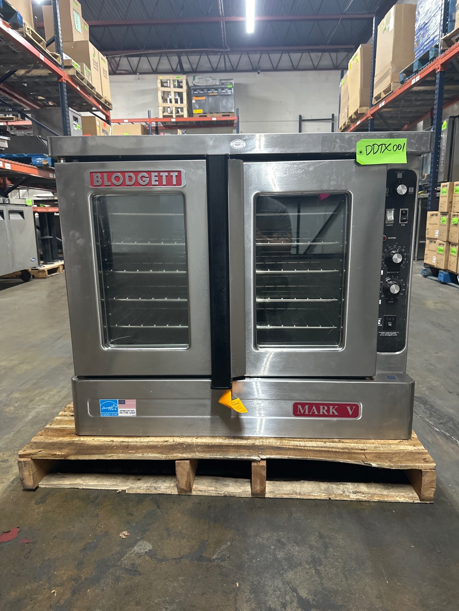 Blodgett Mark V-100 Premium Series Full Size Electric Convection Oven - 208V, 3 Phase