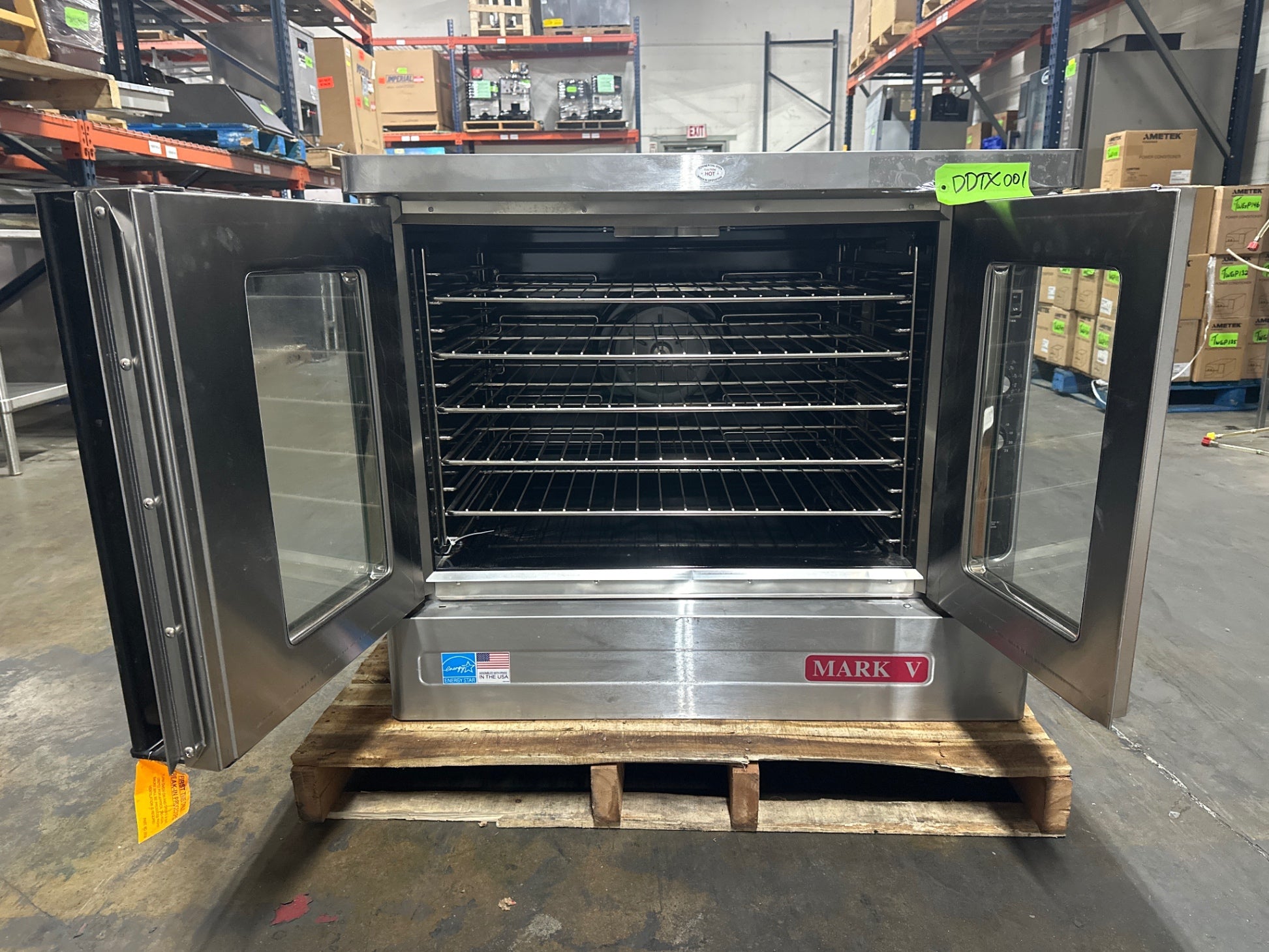 Blodgett Mark V-100 Premium Series Full Size Electric Convection Oven - 208V, 3 Phase