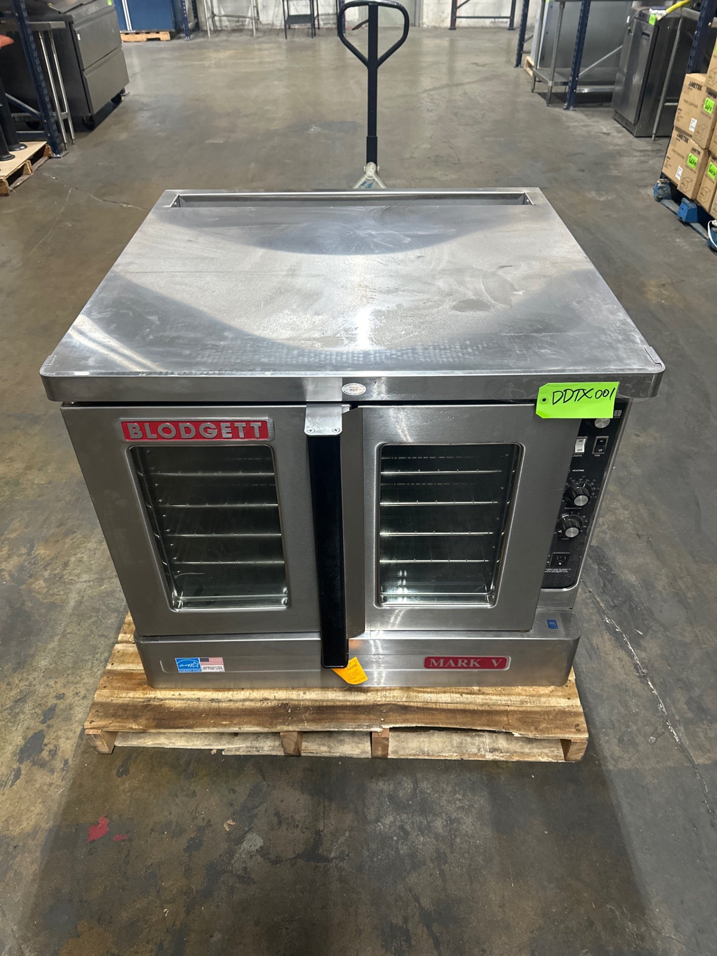 Blodgett Mark V-100 Premium Series Full Size Electric Convection Oven - 208V, 3 Phase