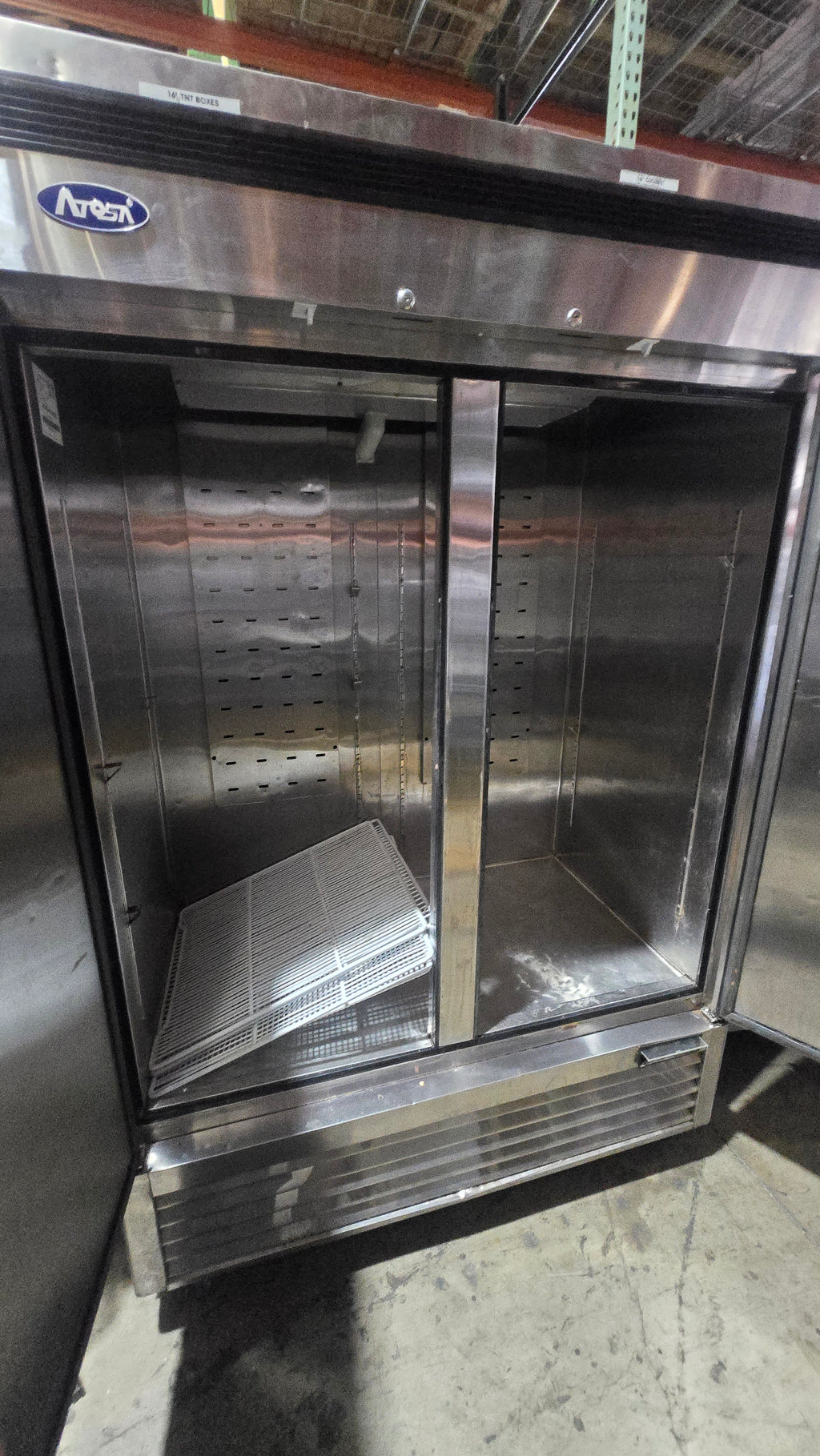 Atosa MBF8507GR 2 Door Reach In Refrigerator