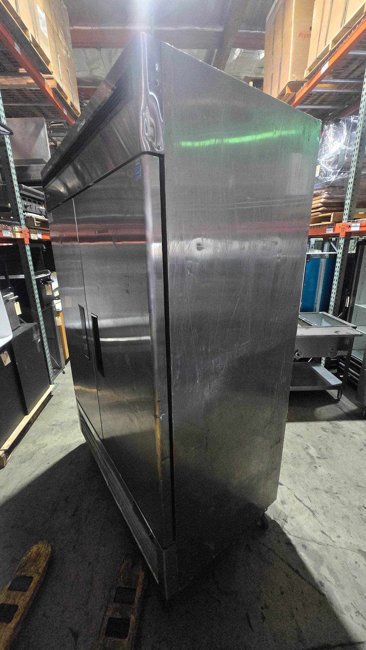 Atosa MBF8507GR 2 Door Reach In Refrigerator