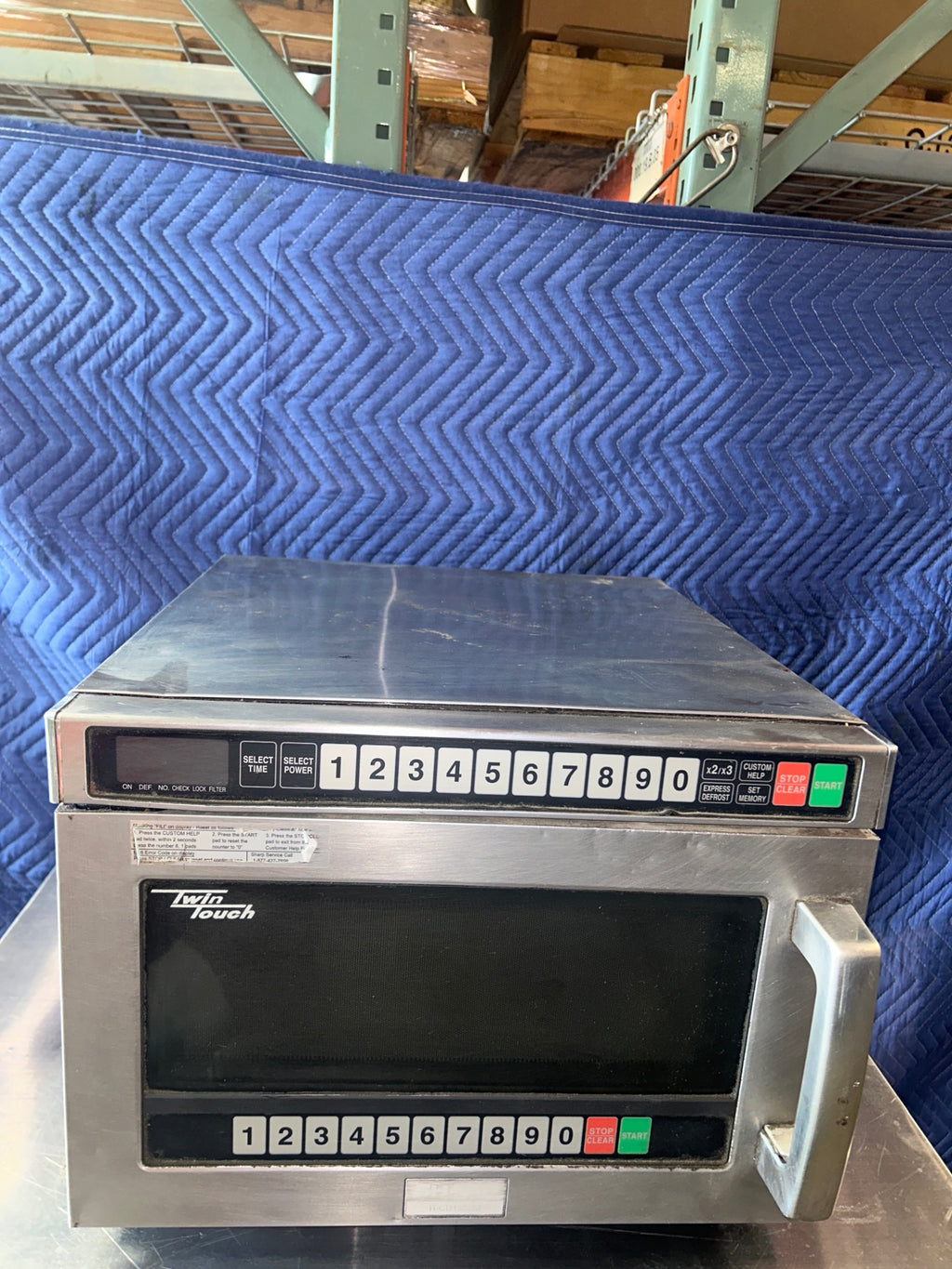 SHARP R-CD1800MA Commercial Microwave Oven