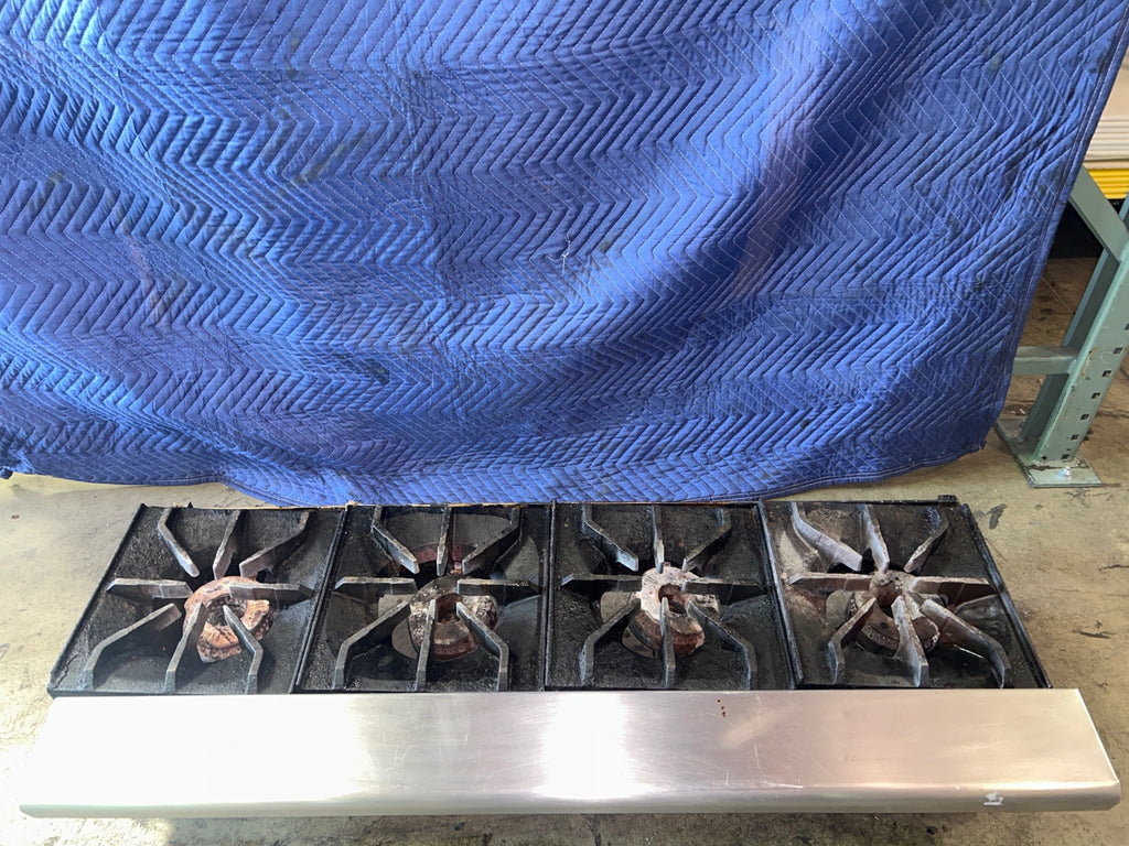 48” Four Burner Commercial Gas Range