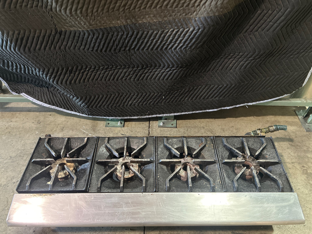 48” Four Burner Commercial Gas Range