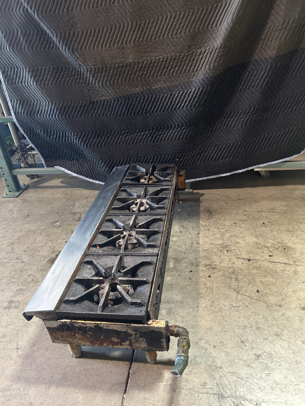 48” Four Burner Commercial Gas Range