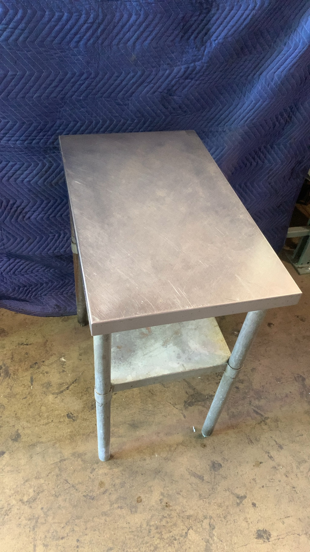 GSW T2436-2S Work Table, 2-Tier Stainless Steel NSF Certified